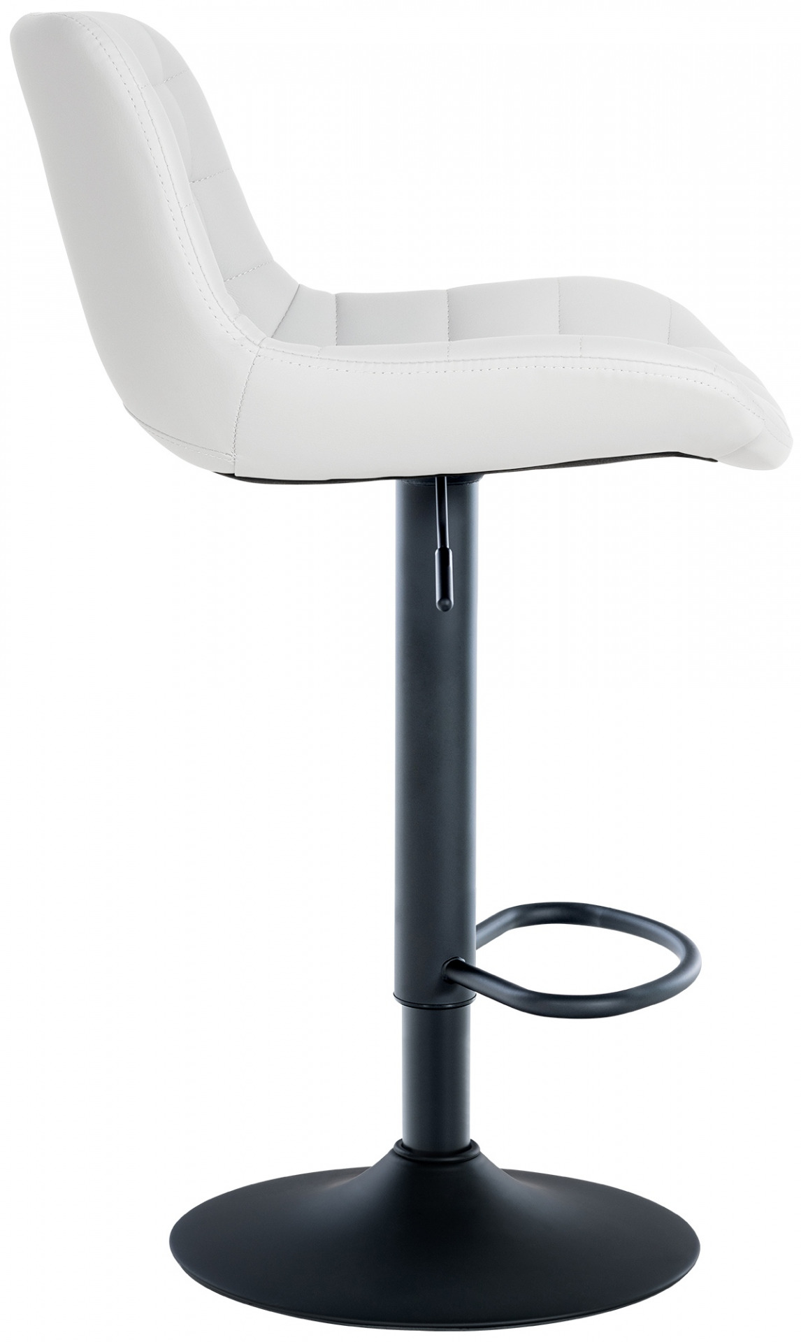 Barhocker Tover Kunstleder, weiß