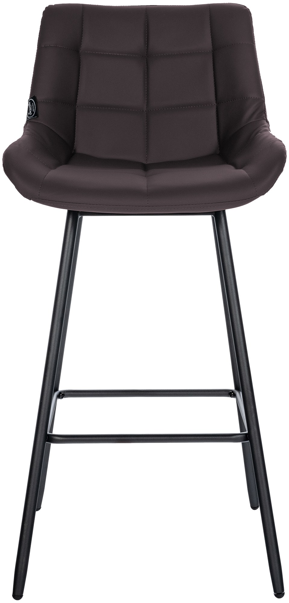 Barhocker Weston Kunstleder, braun