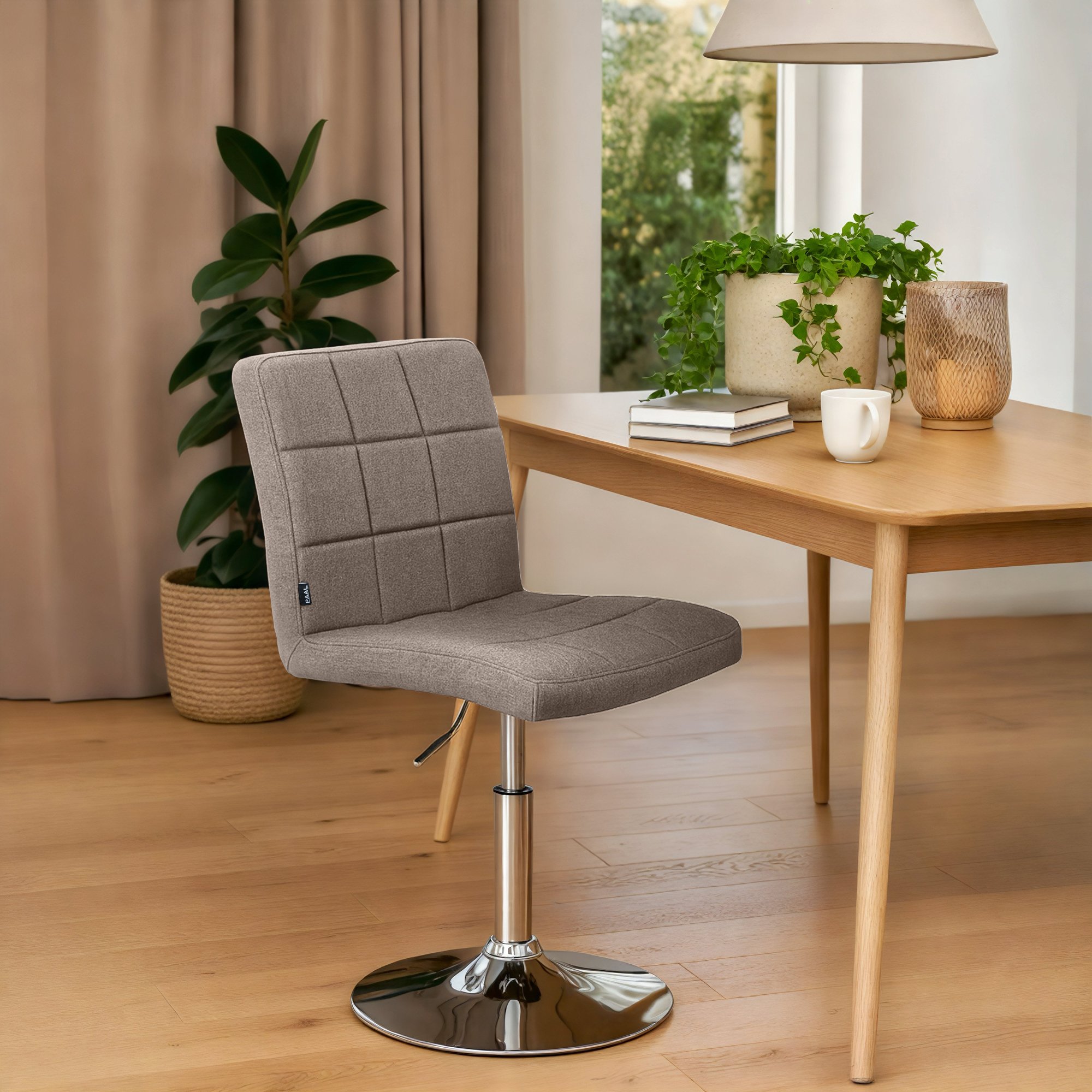 Stuhl Ricky Stoff, taupe