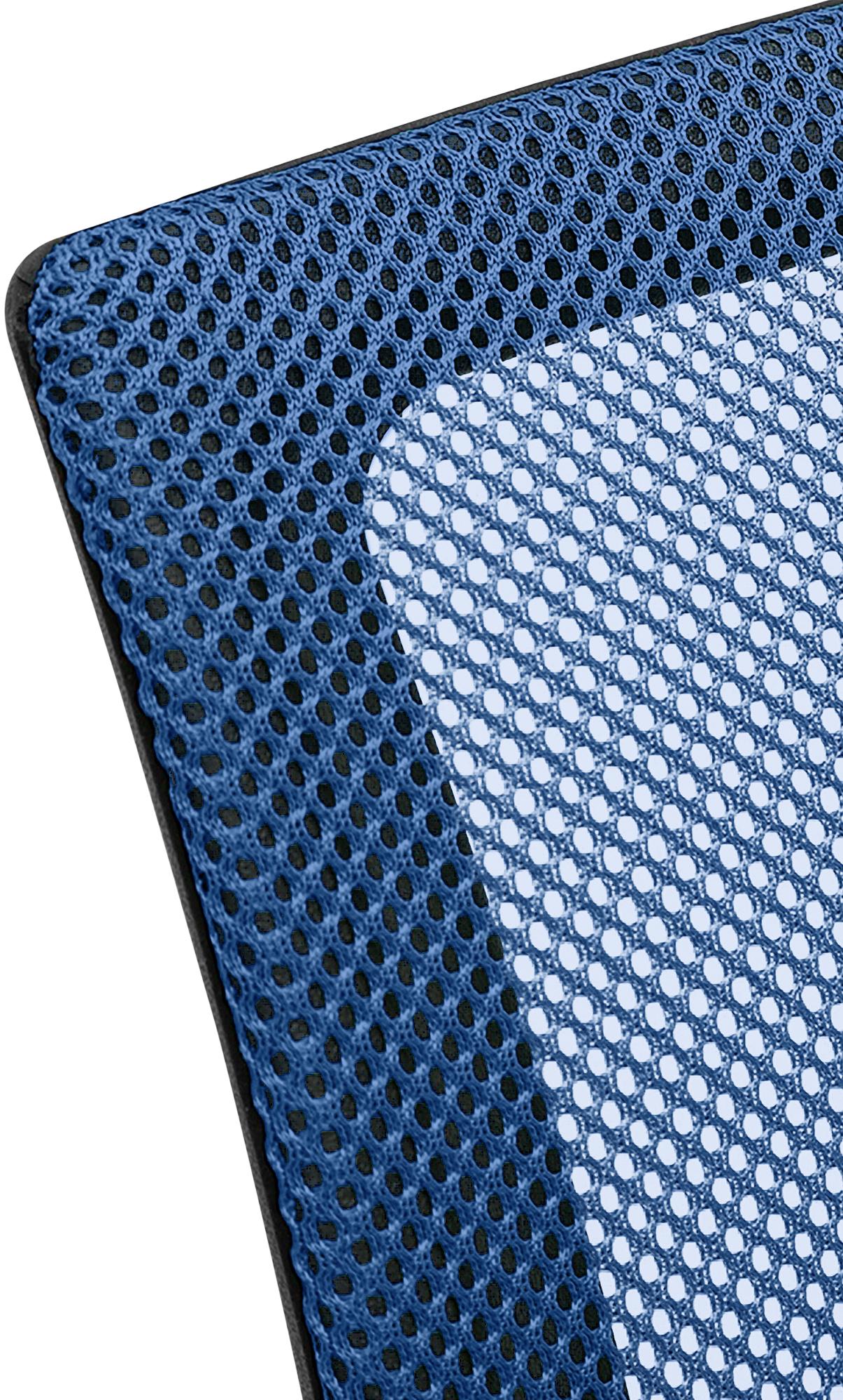 Besucherstuhl Eureka, blau