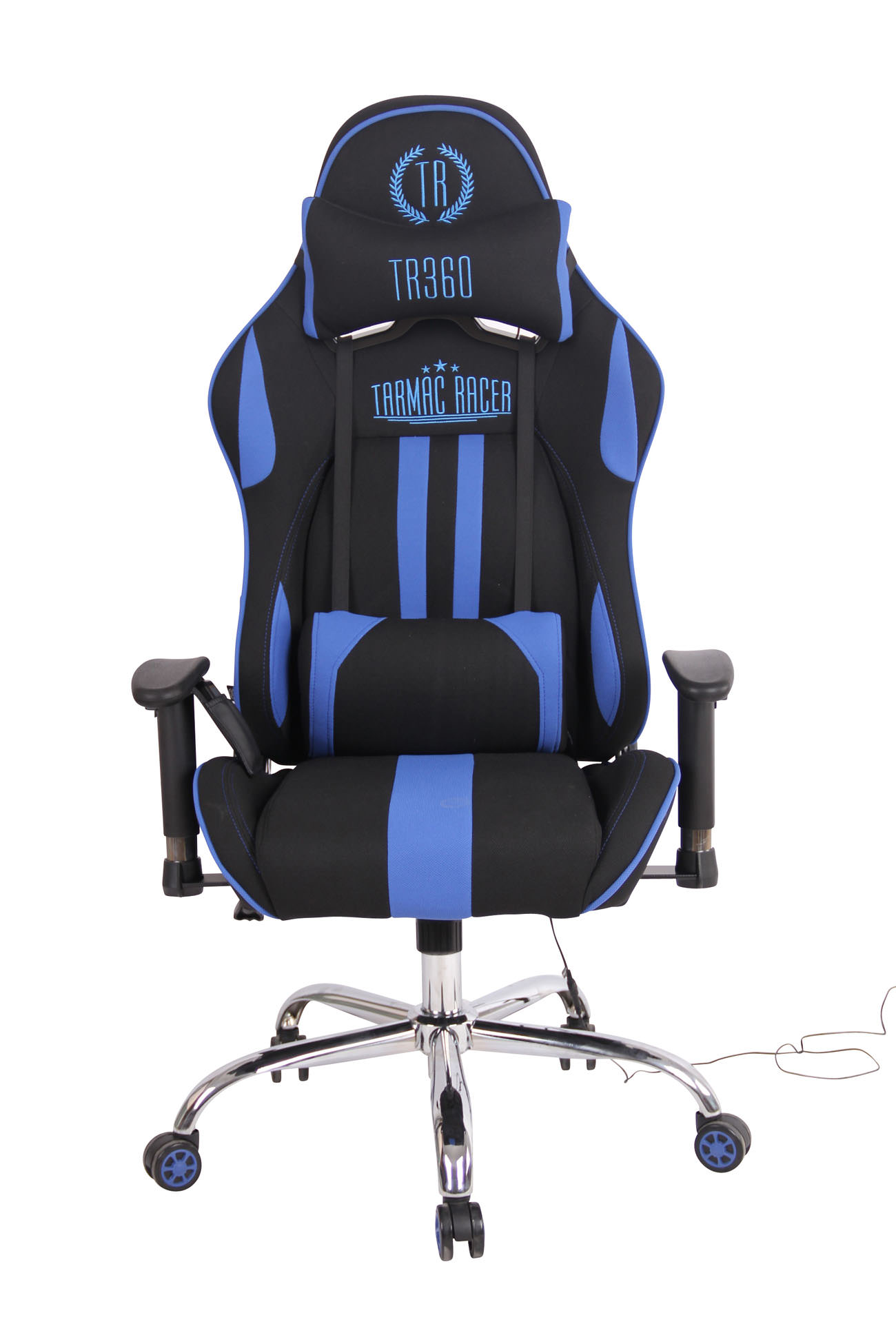 Bürostuhl Limit XM Stoff, schwarz/blau