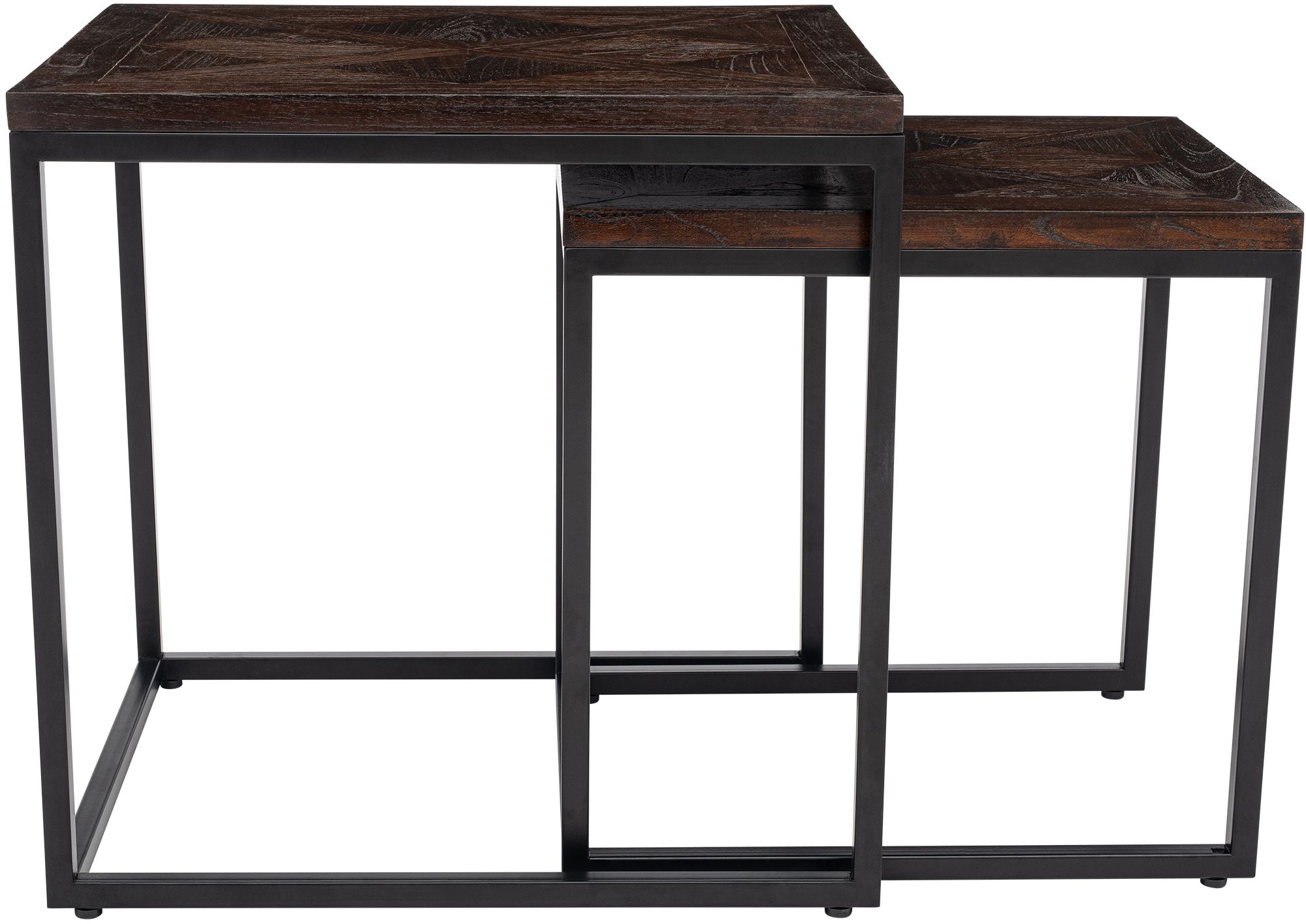 Beistelltisch 2er Set Talero, braun