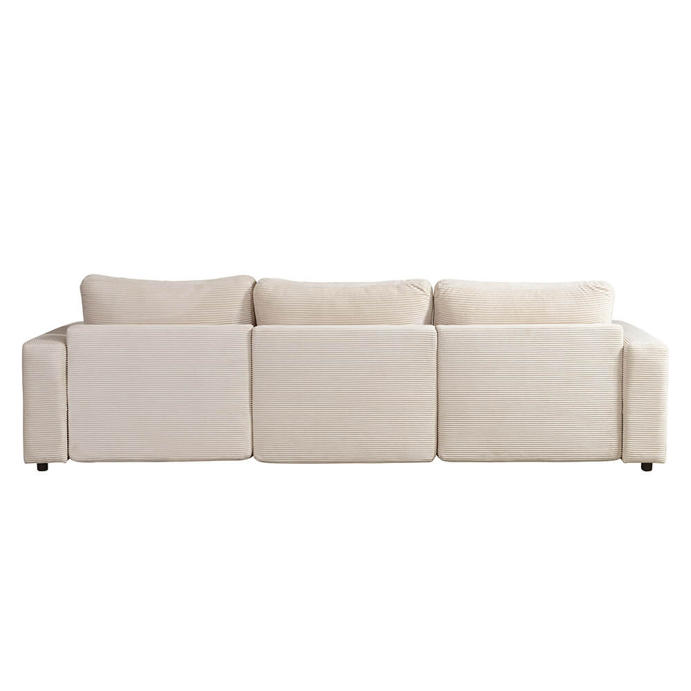 Modulares Schlafsofa VINA Beige - 295 x 92 cm