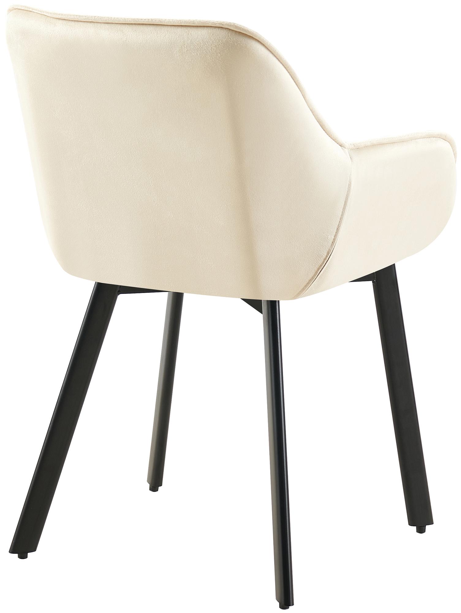 Esszimmerstuhl Antigo Samt, creme
