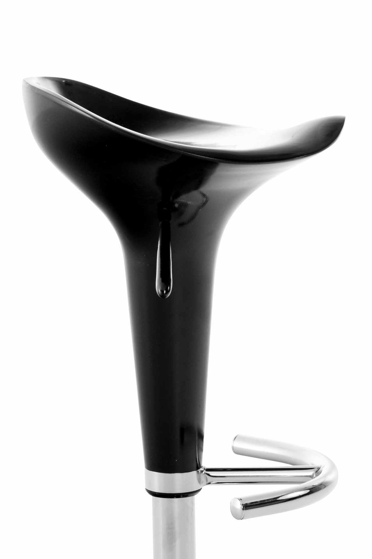 2er Set Barhocker Saddle, schwarz