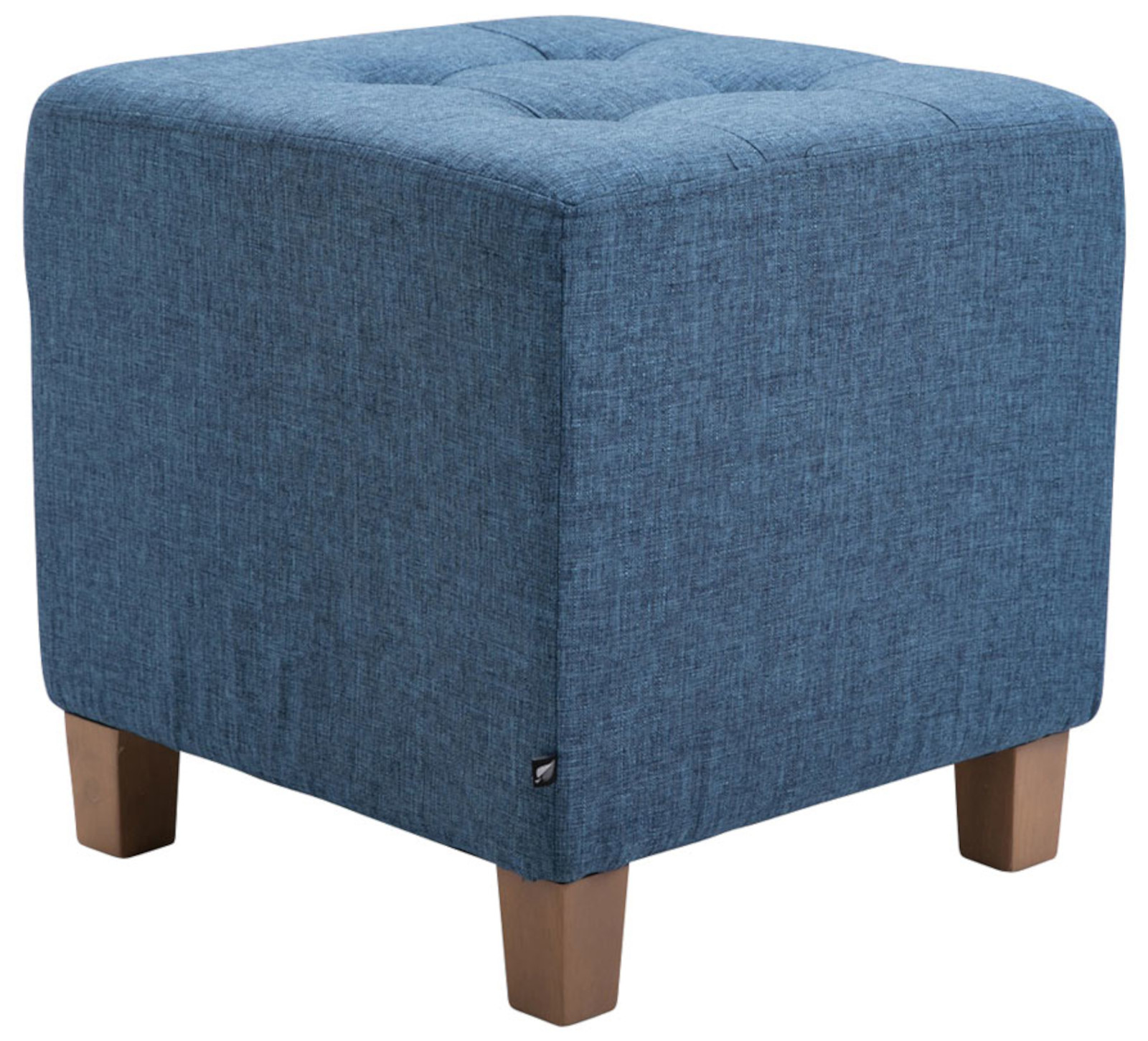 2er Set Sitzhocker Pharao, antik-hell, blau