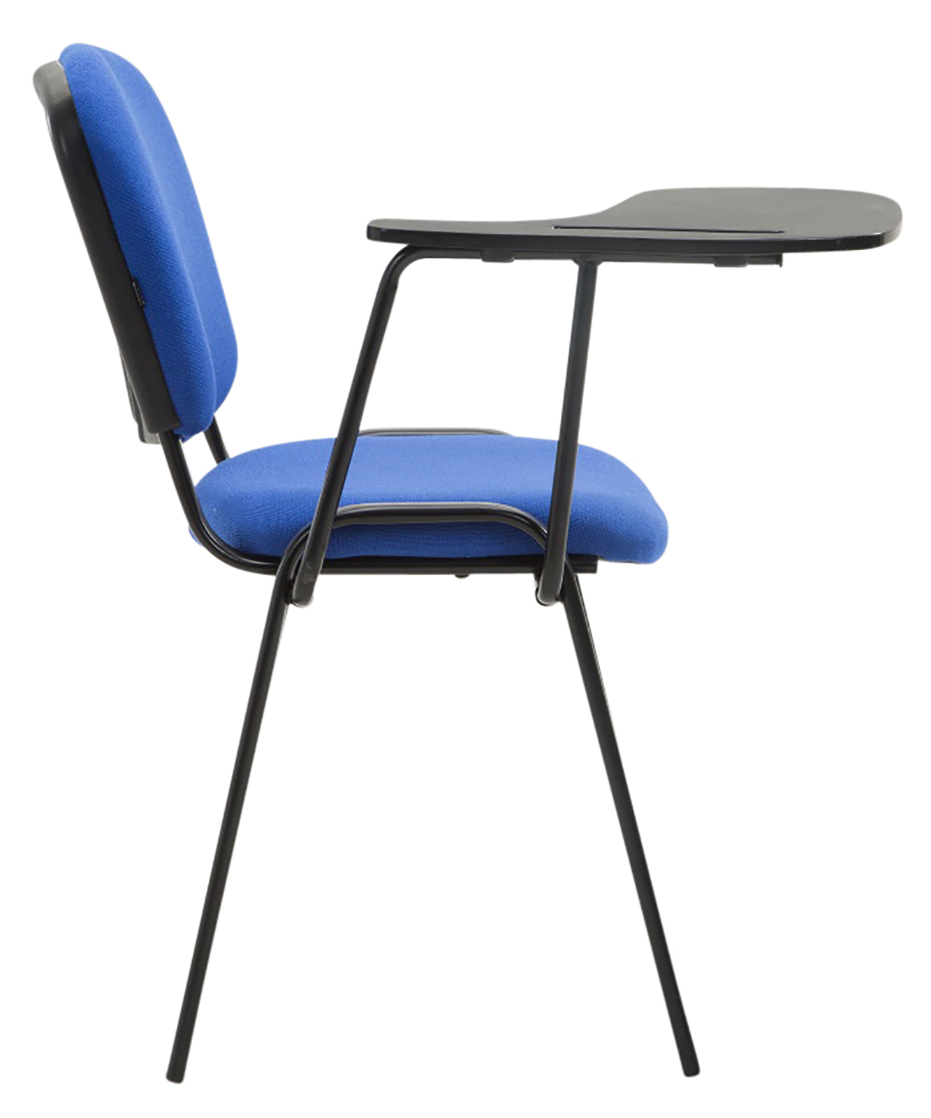 4er Set Stühle Ken mit Klapptisch Stoff, blau