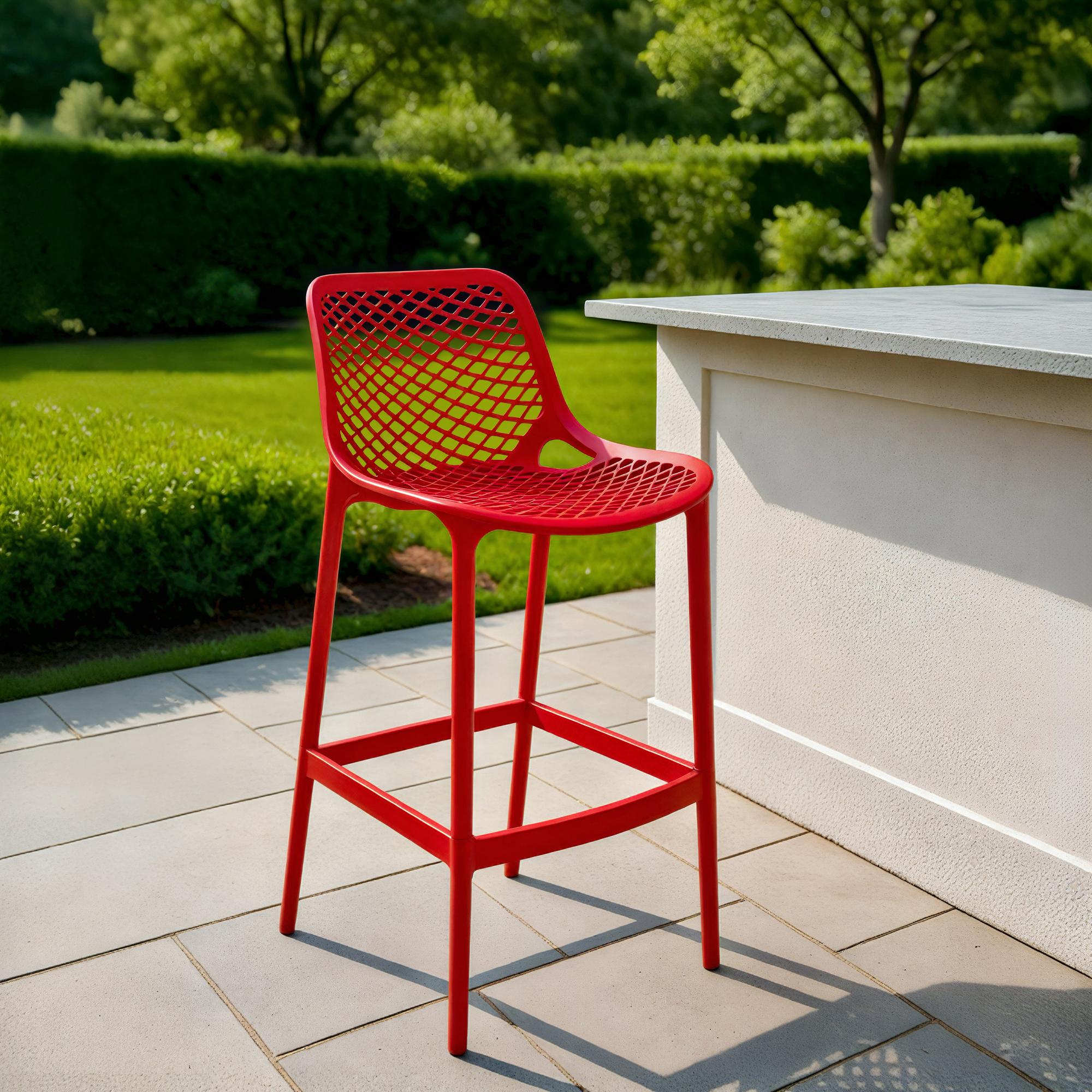 Barhocker Air, rot