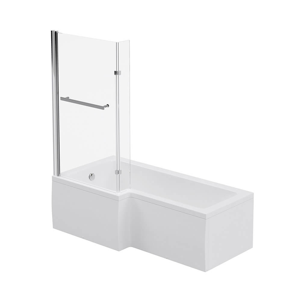 Duschbadewanne ELARA - 170 x 85 cm Rechts