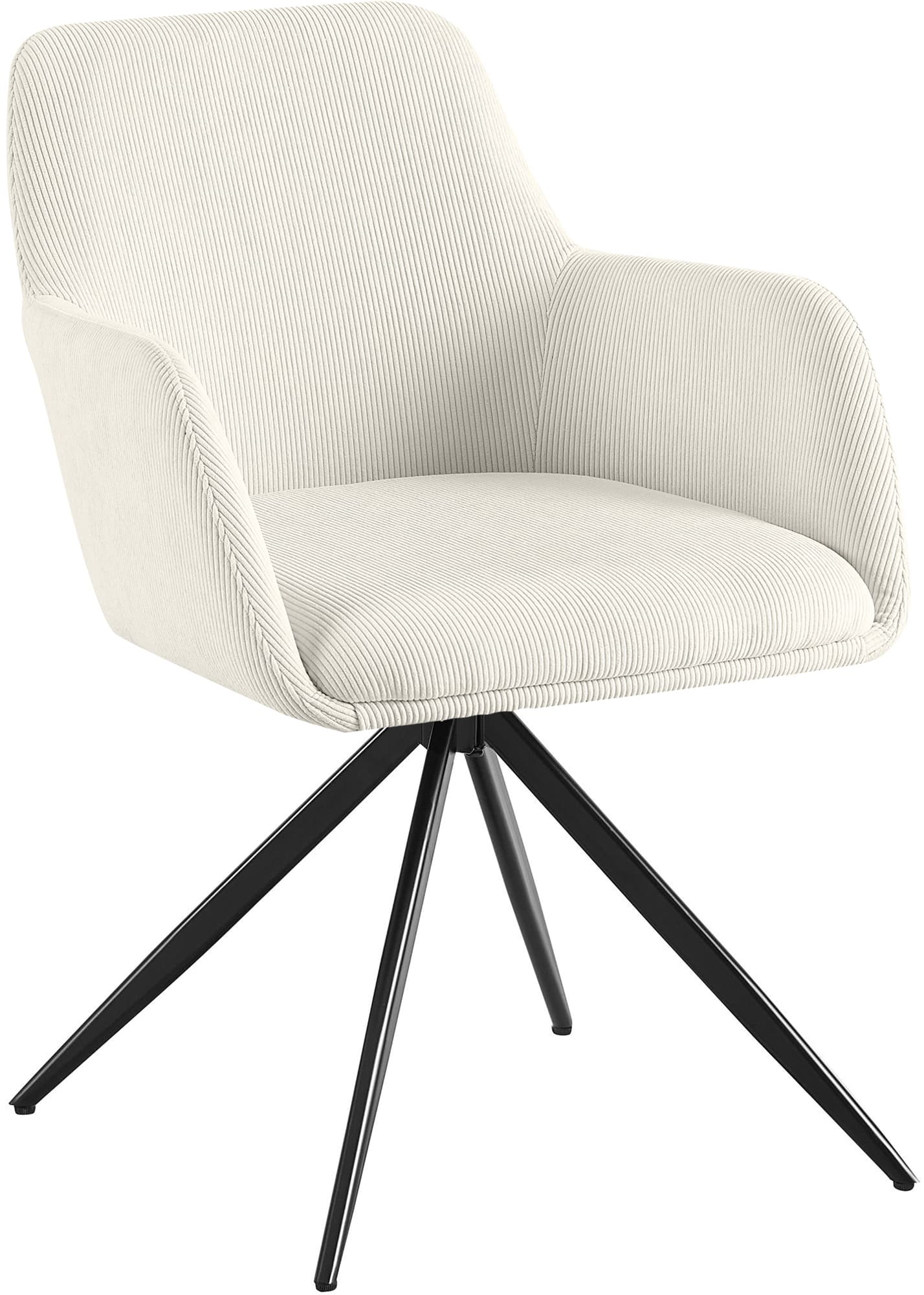 Esszimmerstuhl Olema Cord, creme