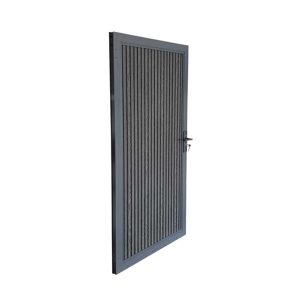 WPC Gartentor CALLATOR PREMIUM Vertikale Paneele - 90 x 180 cm