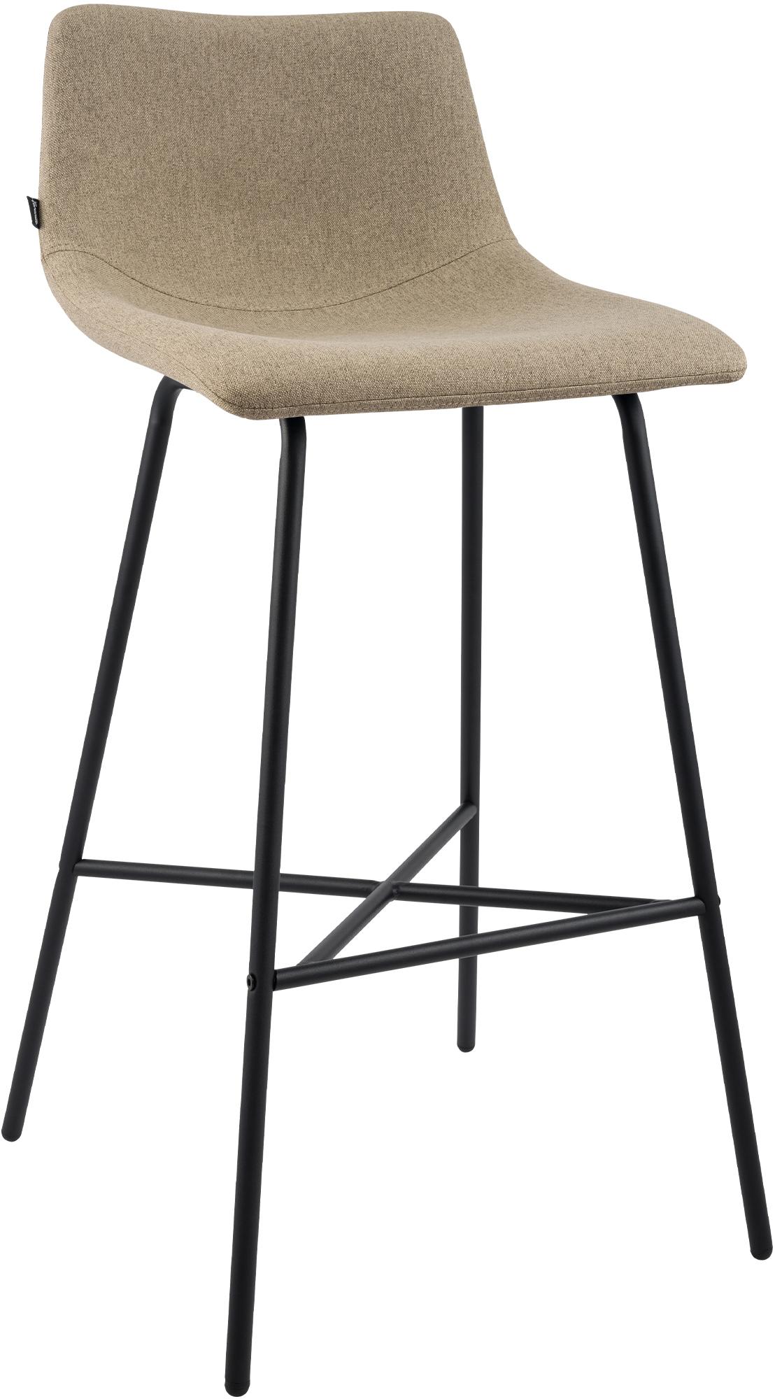 Barhocker Altona Stoff, taupe