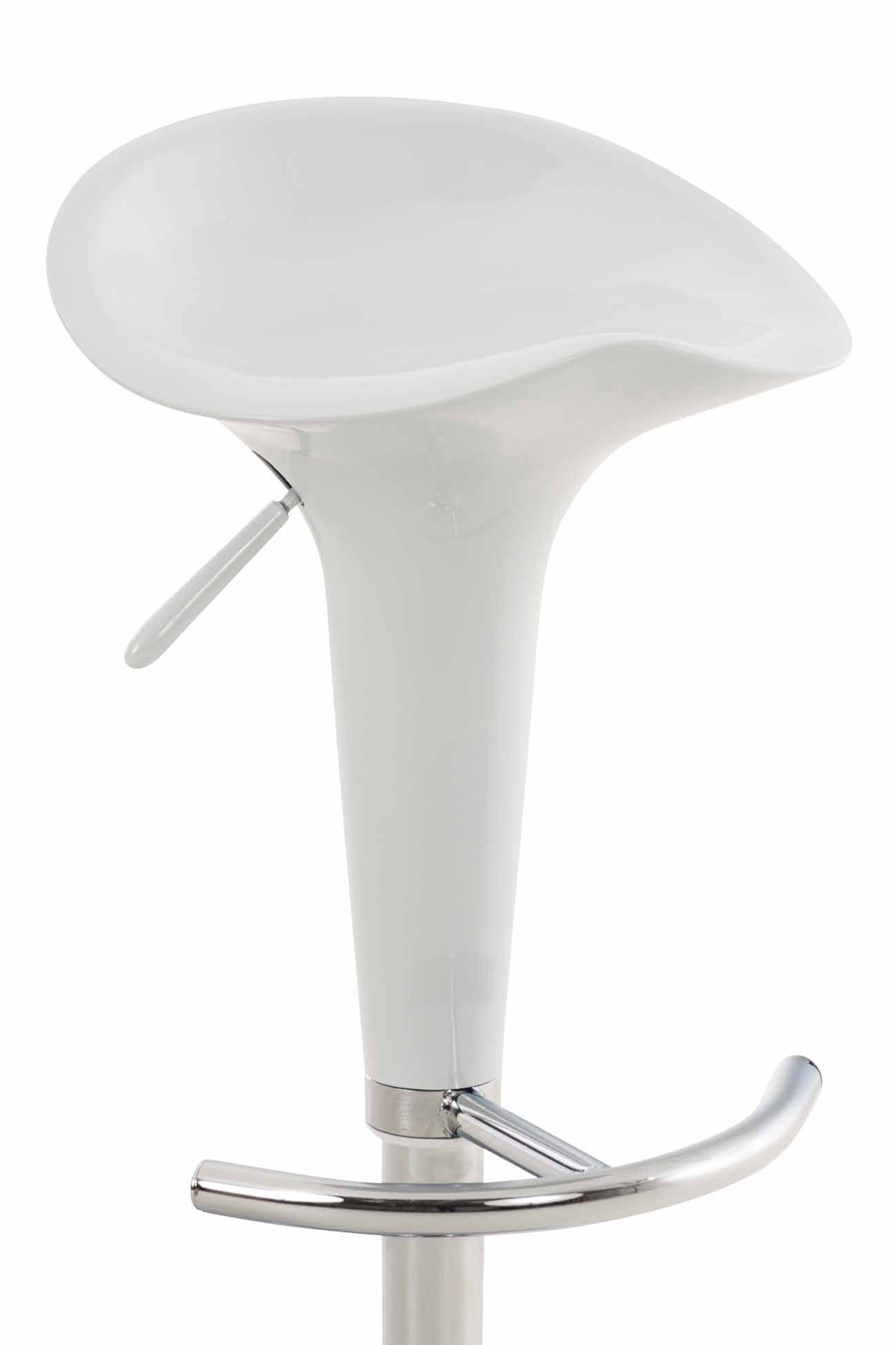 Barhocker Saddle, weiß