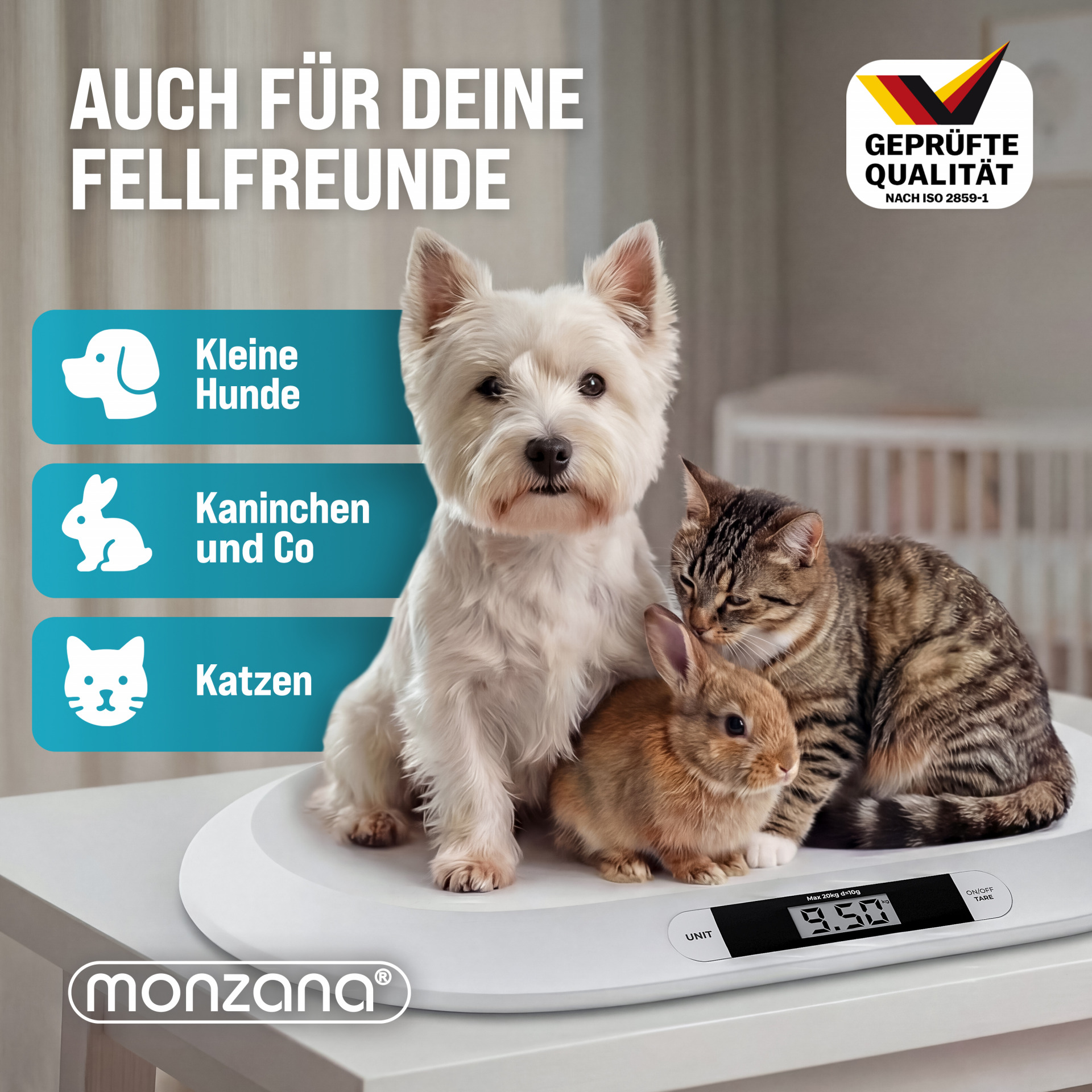Babywaage bis 20 kg