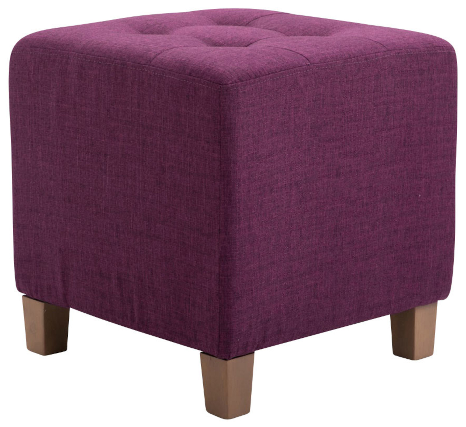 2er Set Sitzhocker Pharao, antik-hell, lila