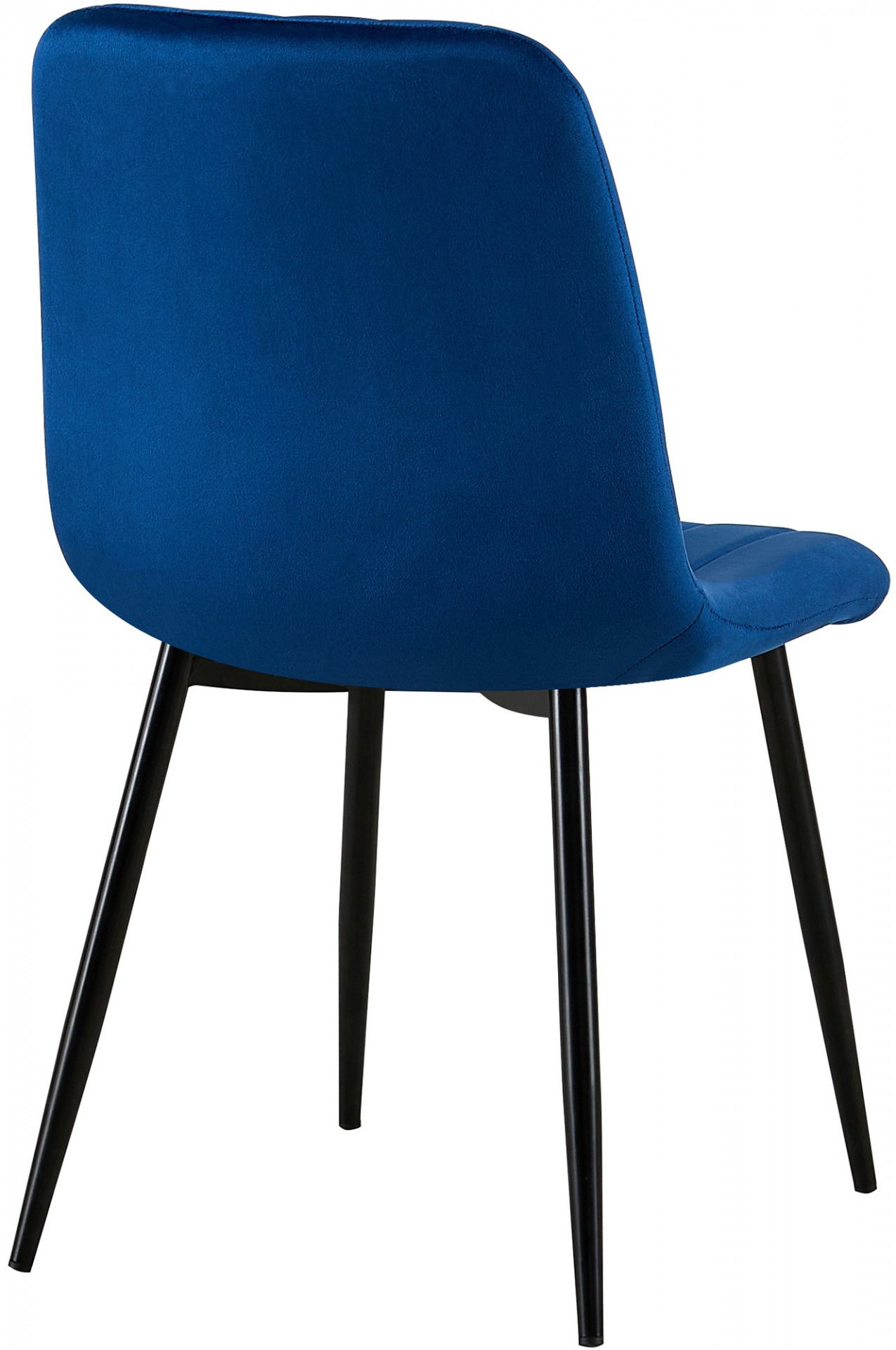4er Set Stühle Dijon Samt, blau
