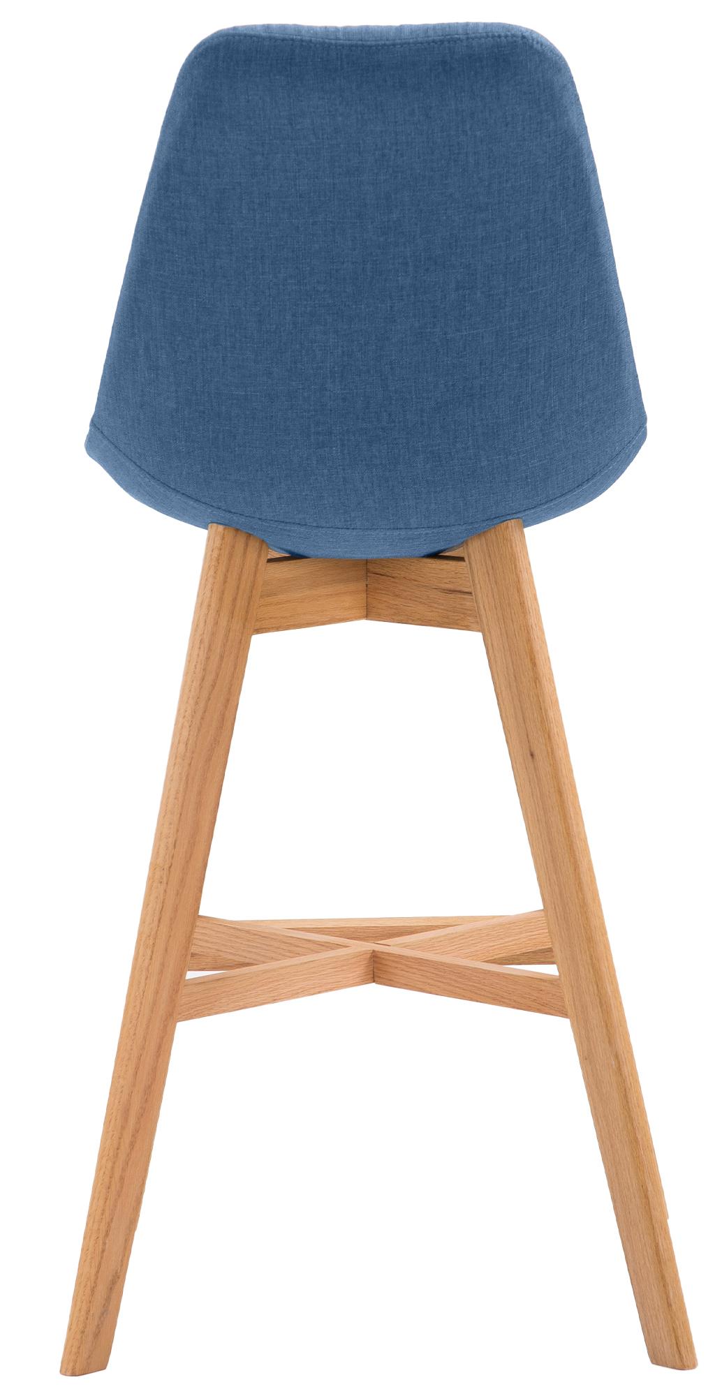 2er Set Barhocker Cannes Stoff natura, blau