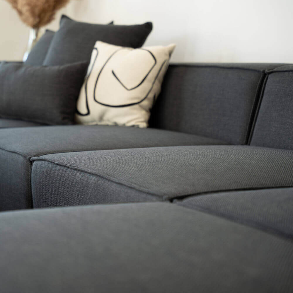 Modulares Sofa VERONA L - 327 x 207 cm Anthrazit