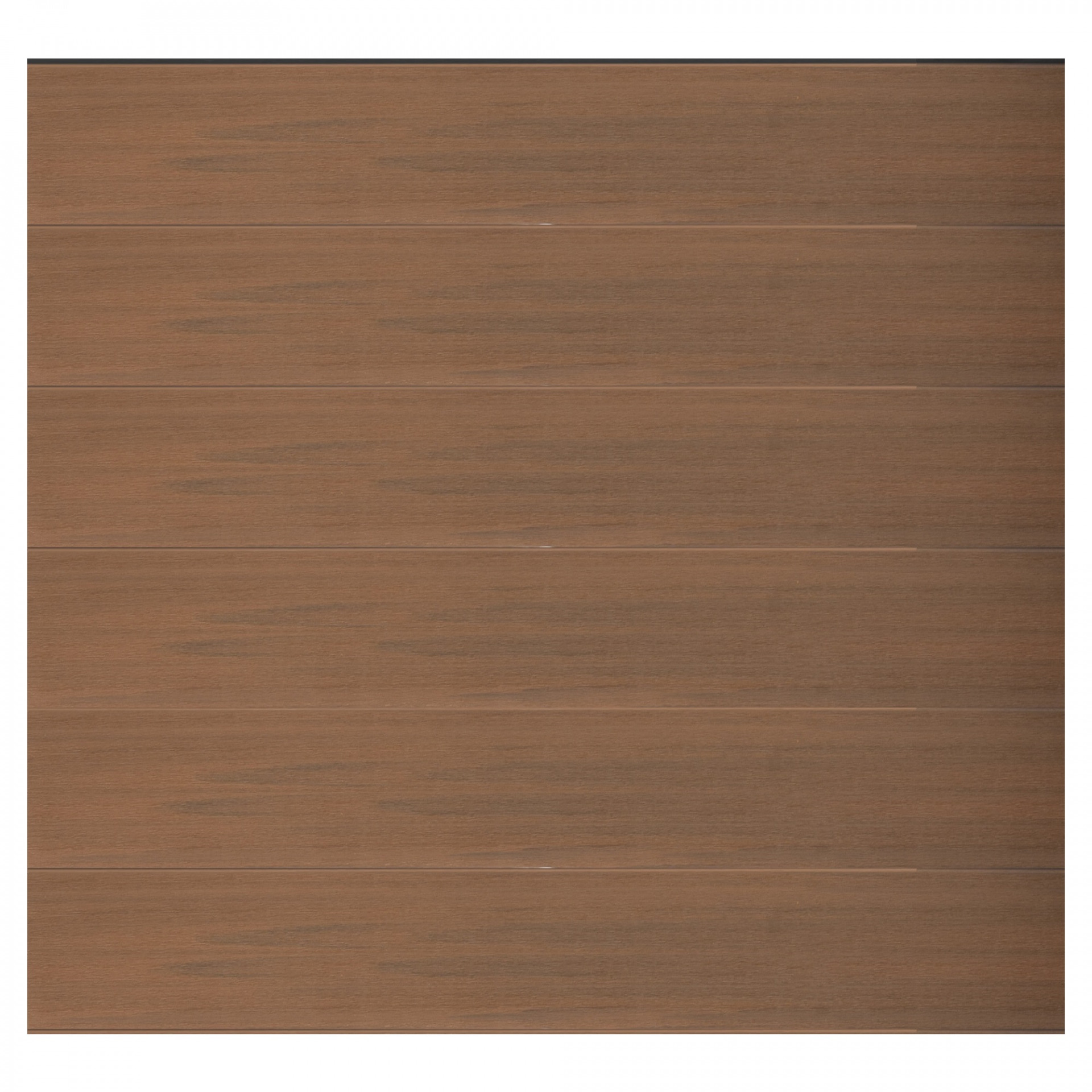 ELZE-Serie Zaunset, WPC-Steckzaunsystem, 1790 x 1760 mm, TEAK-coextrudiert, 6 Zaunlamellen