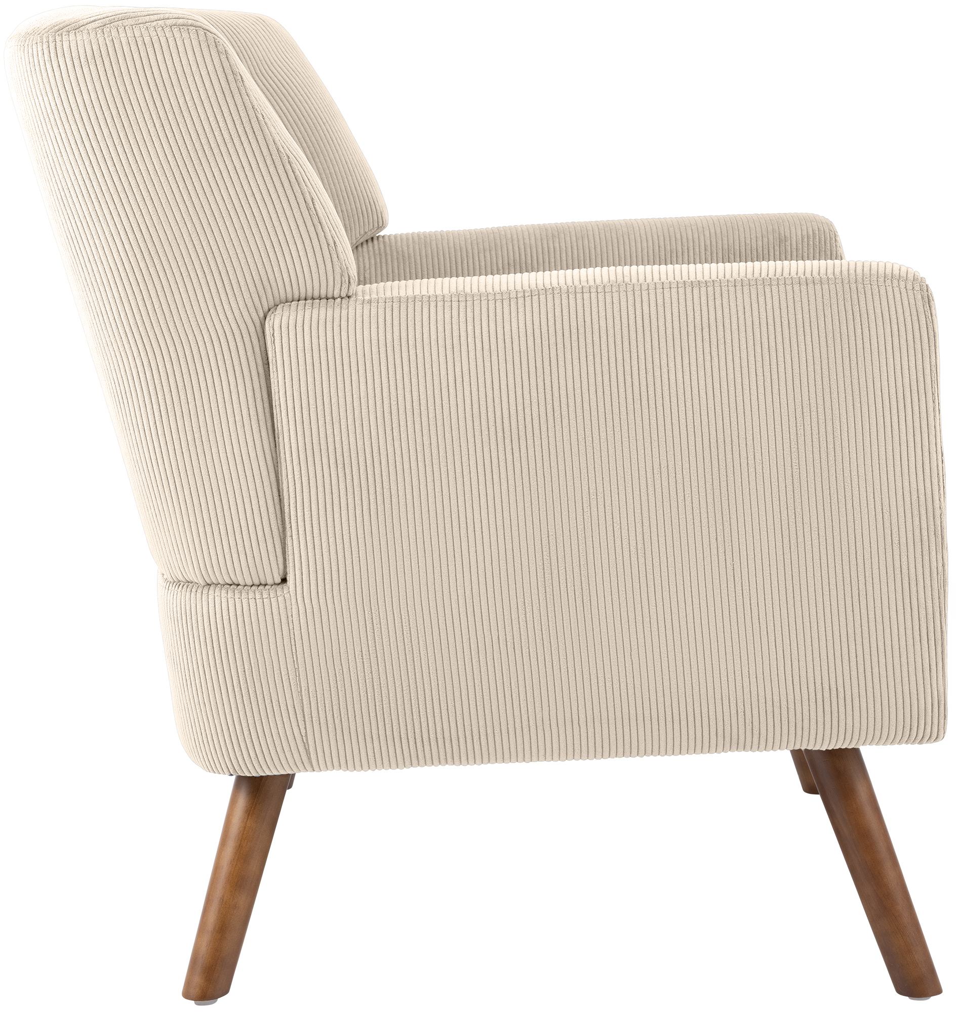 Sessel Kioni Cord, creme
