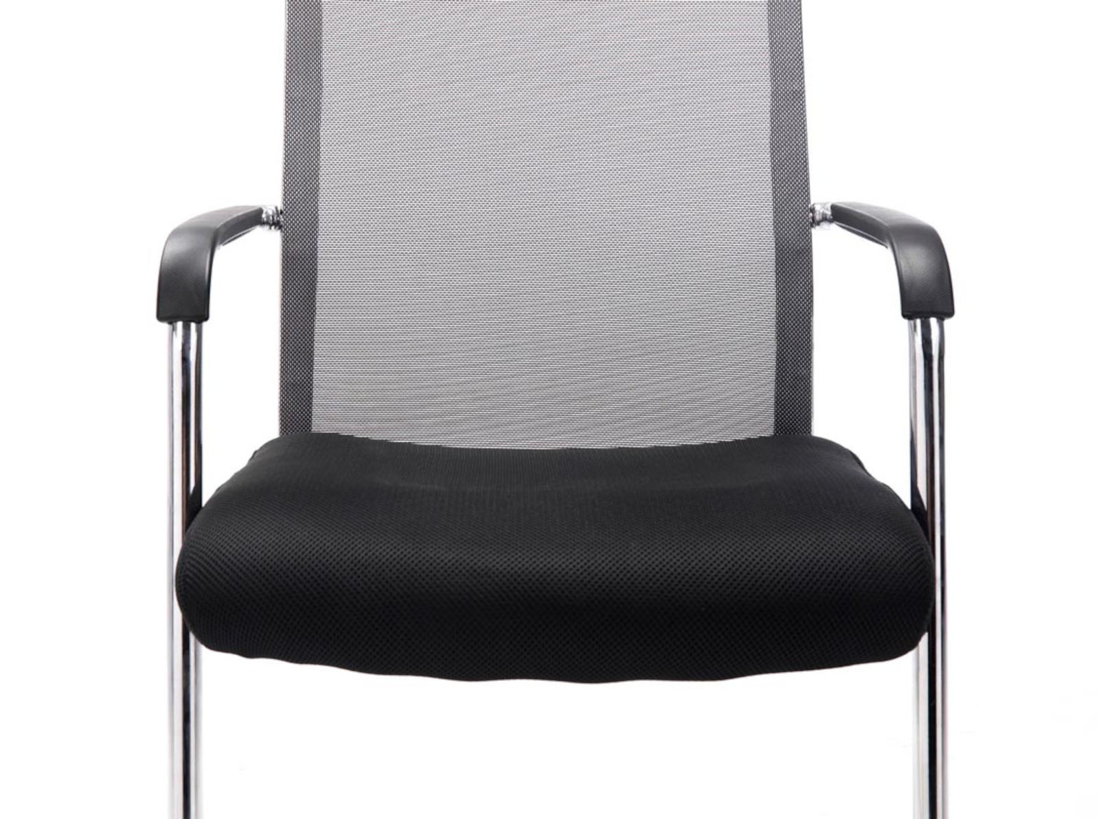 2er Set Besucherstühle Brenda, grau