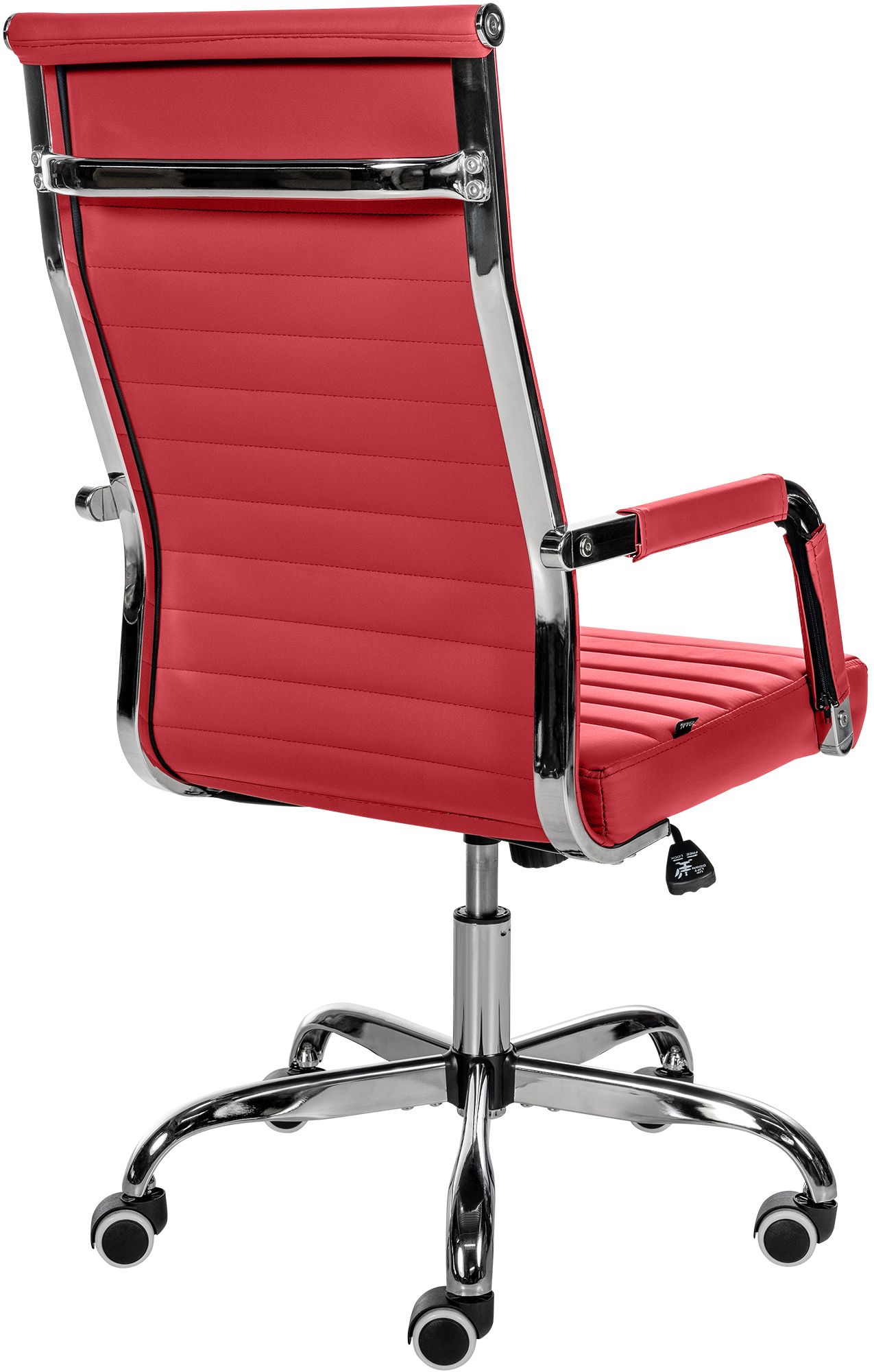 Bürostuhl Amadora Kunstleder, rot