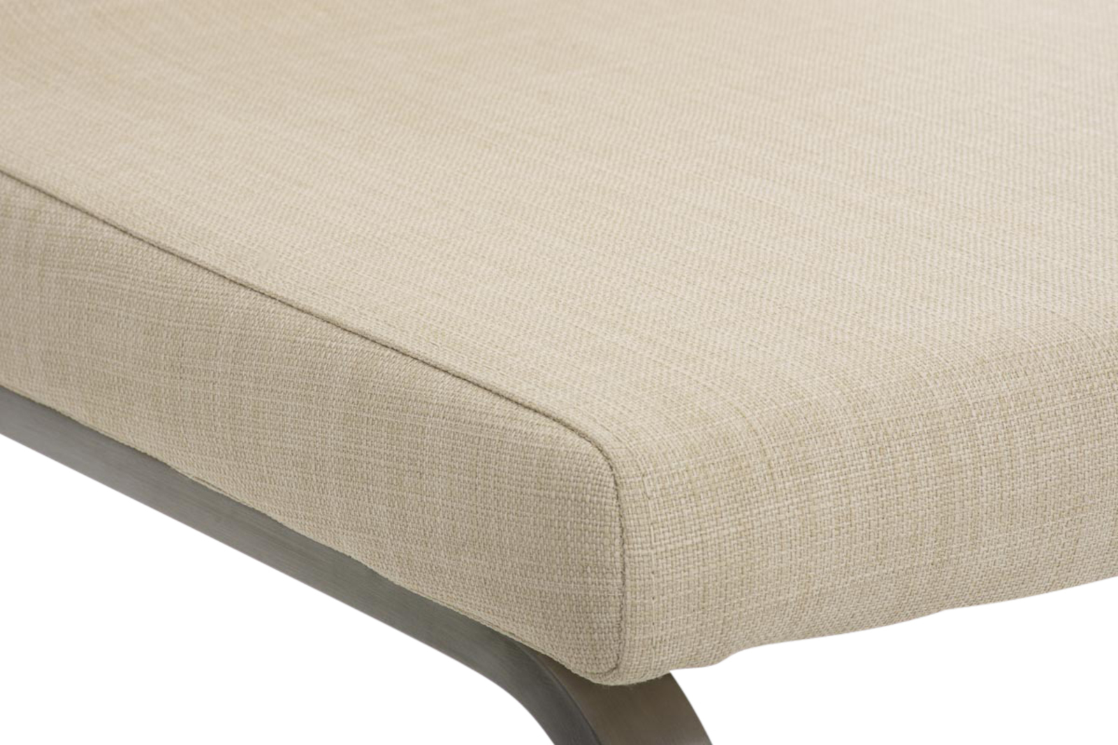 2er Set Esszimmerstühle Belfort Stoff, creme