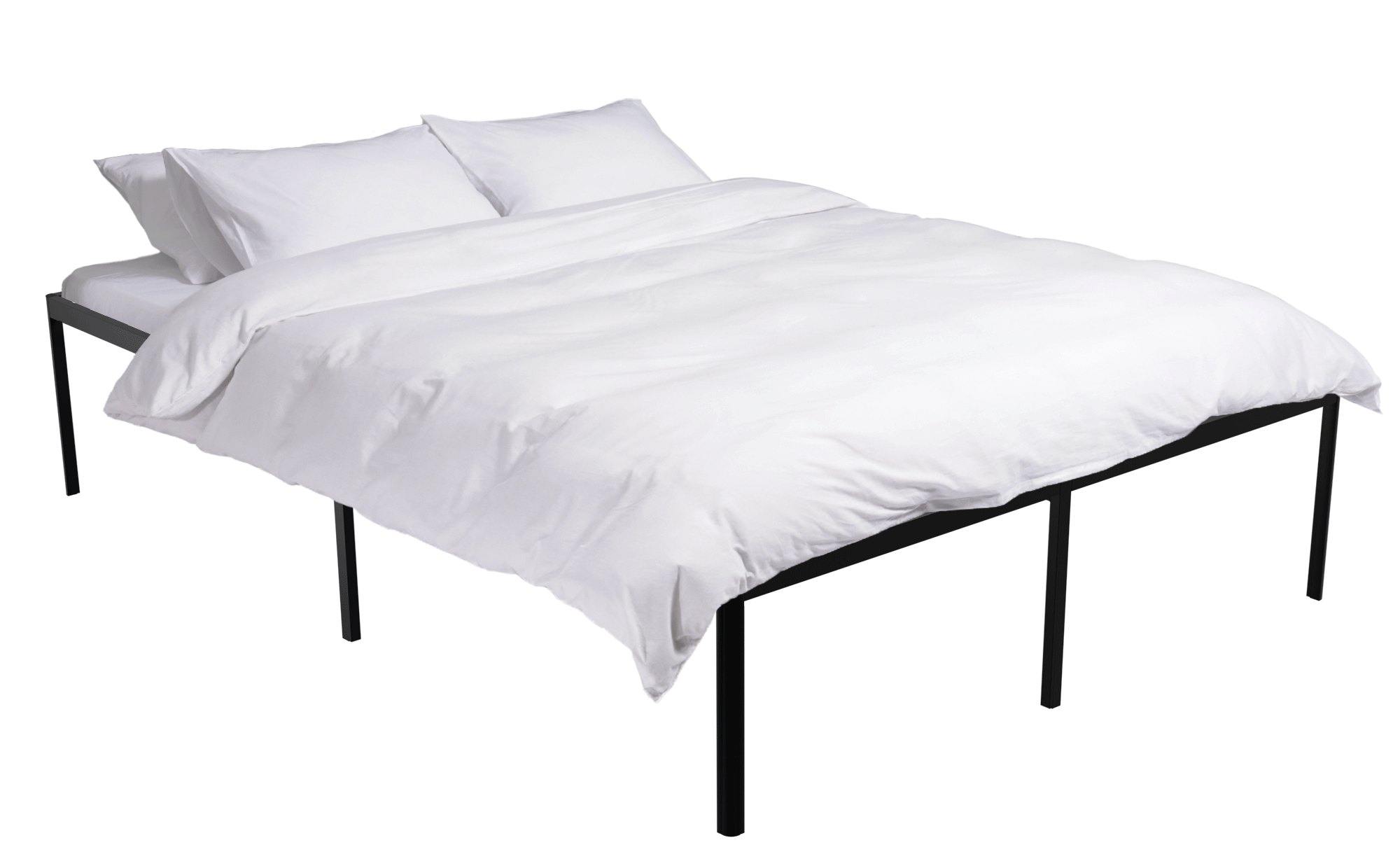 Metallbett Hamlin 200x140x41 cm, schwarz