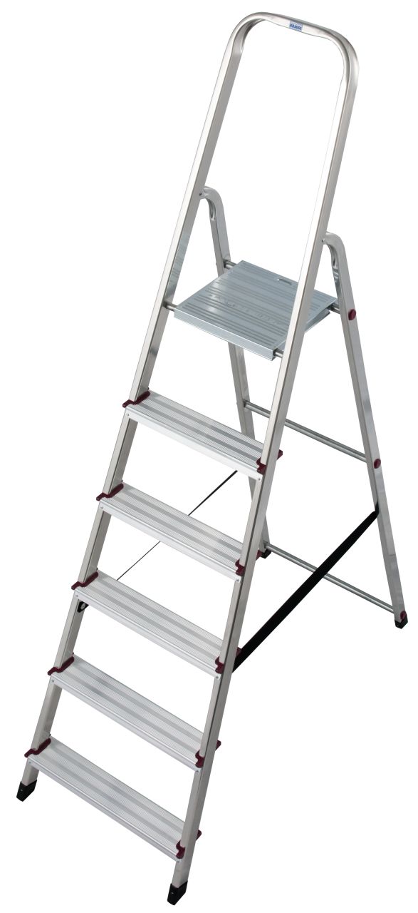 CORDA Stufen-Stehleiter 1x6 Stufen