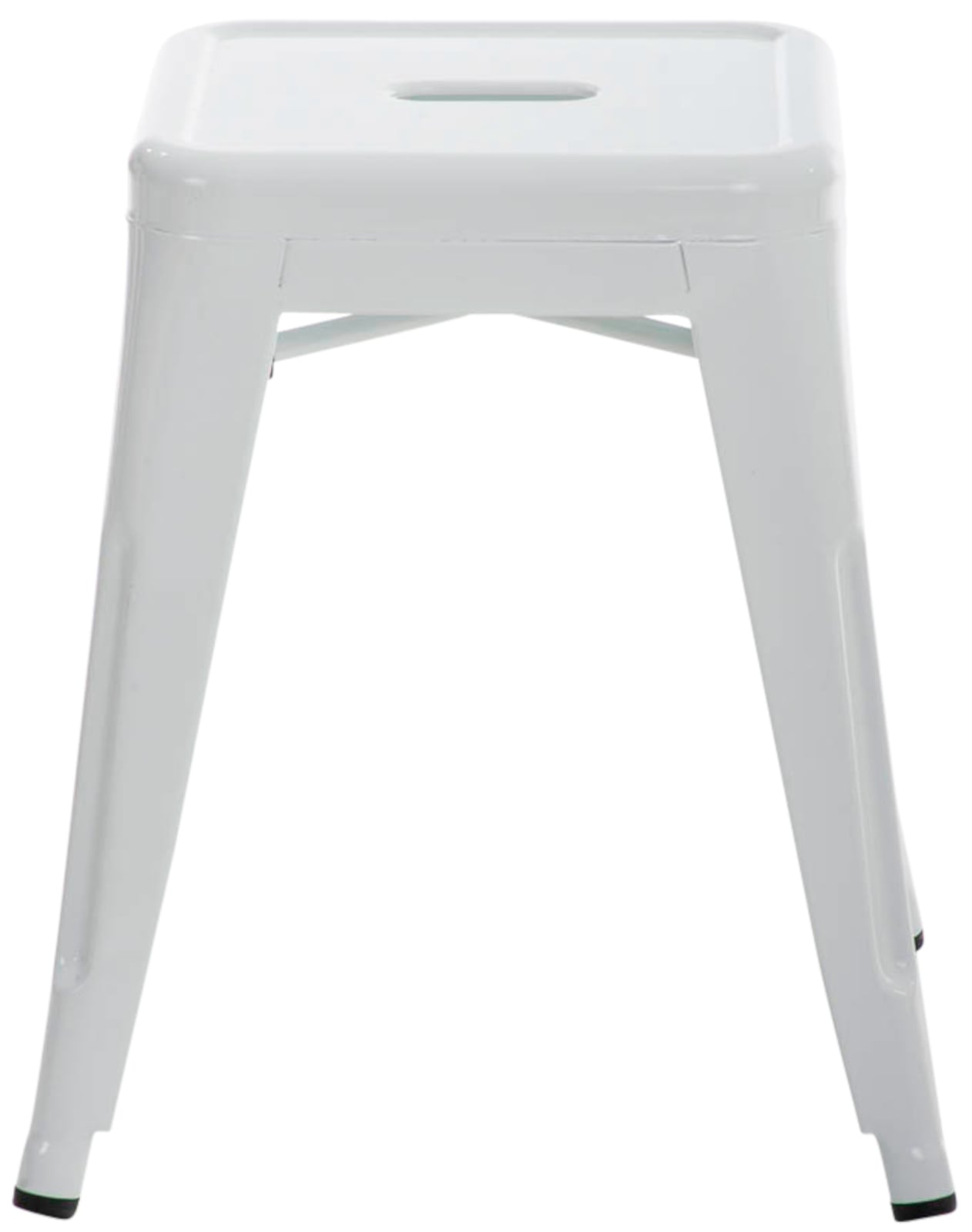 4er Set Hocker Armin, weiß