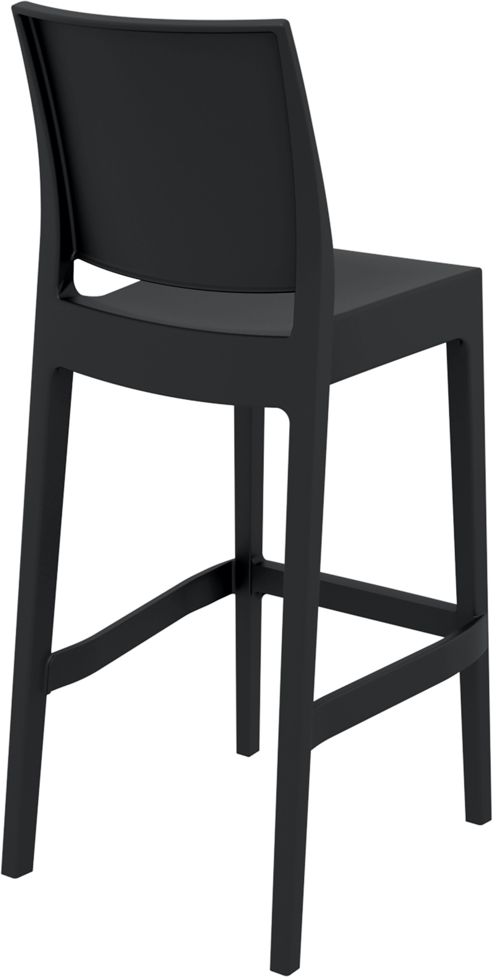 2er Set Barhocker Maya, schwarz
