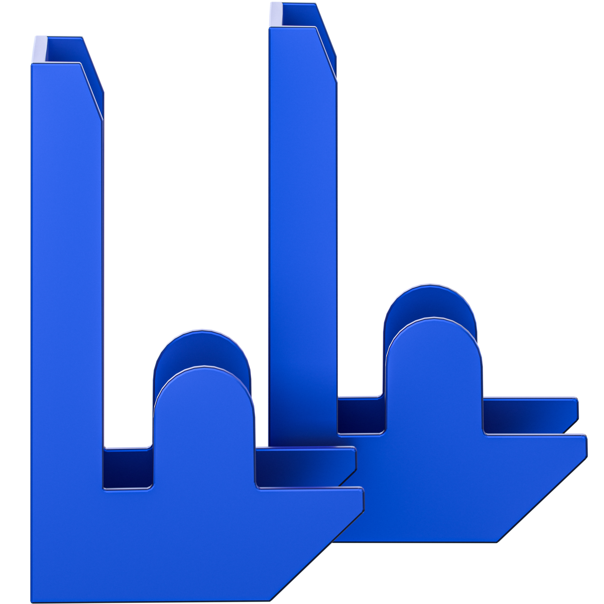 Schwerlasteckregal Blau 180x70x40cm verzinkt 875kg
