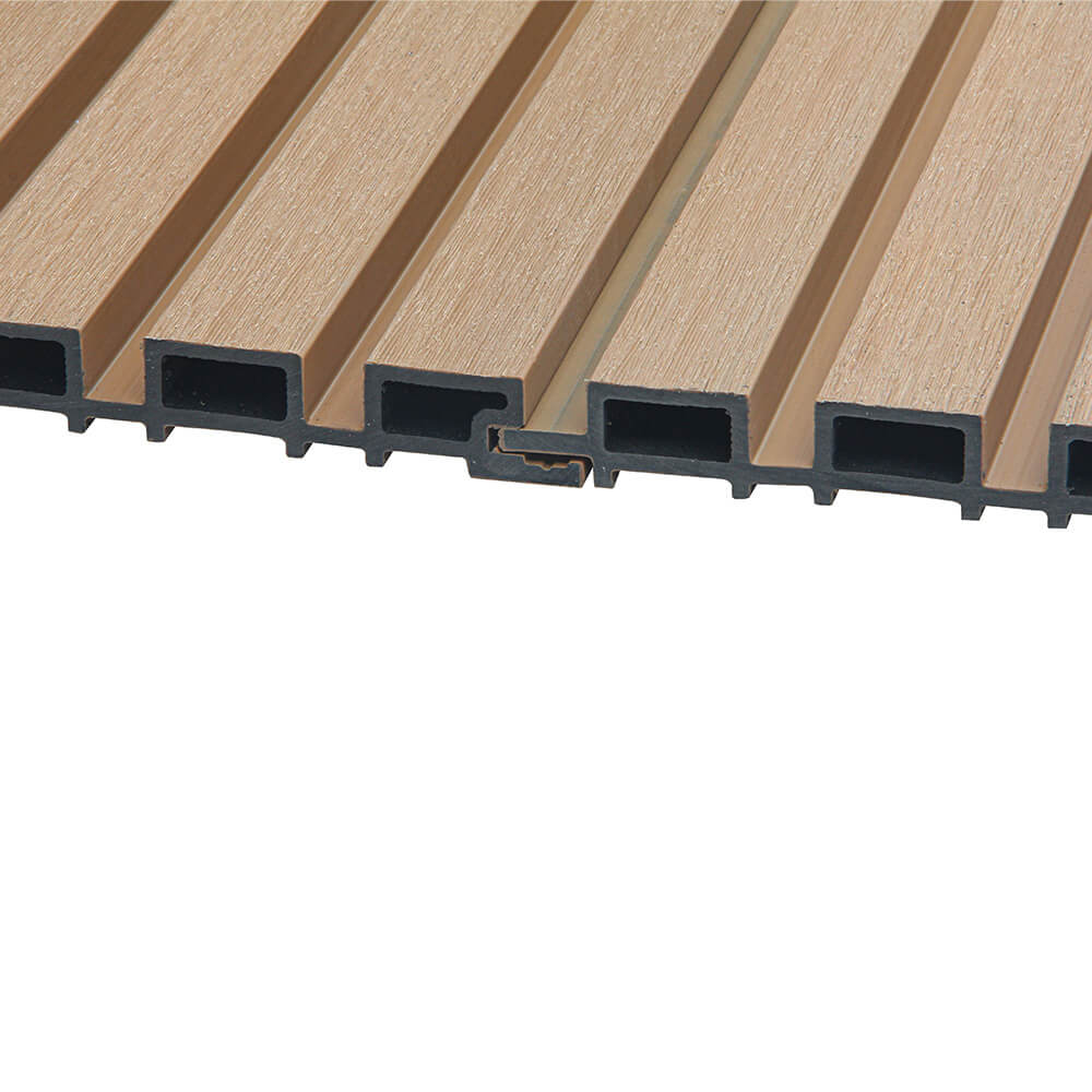 WPC Fassadenverkleidung DUVAR - 30 m² Teak