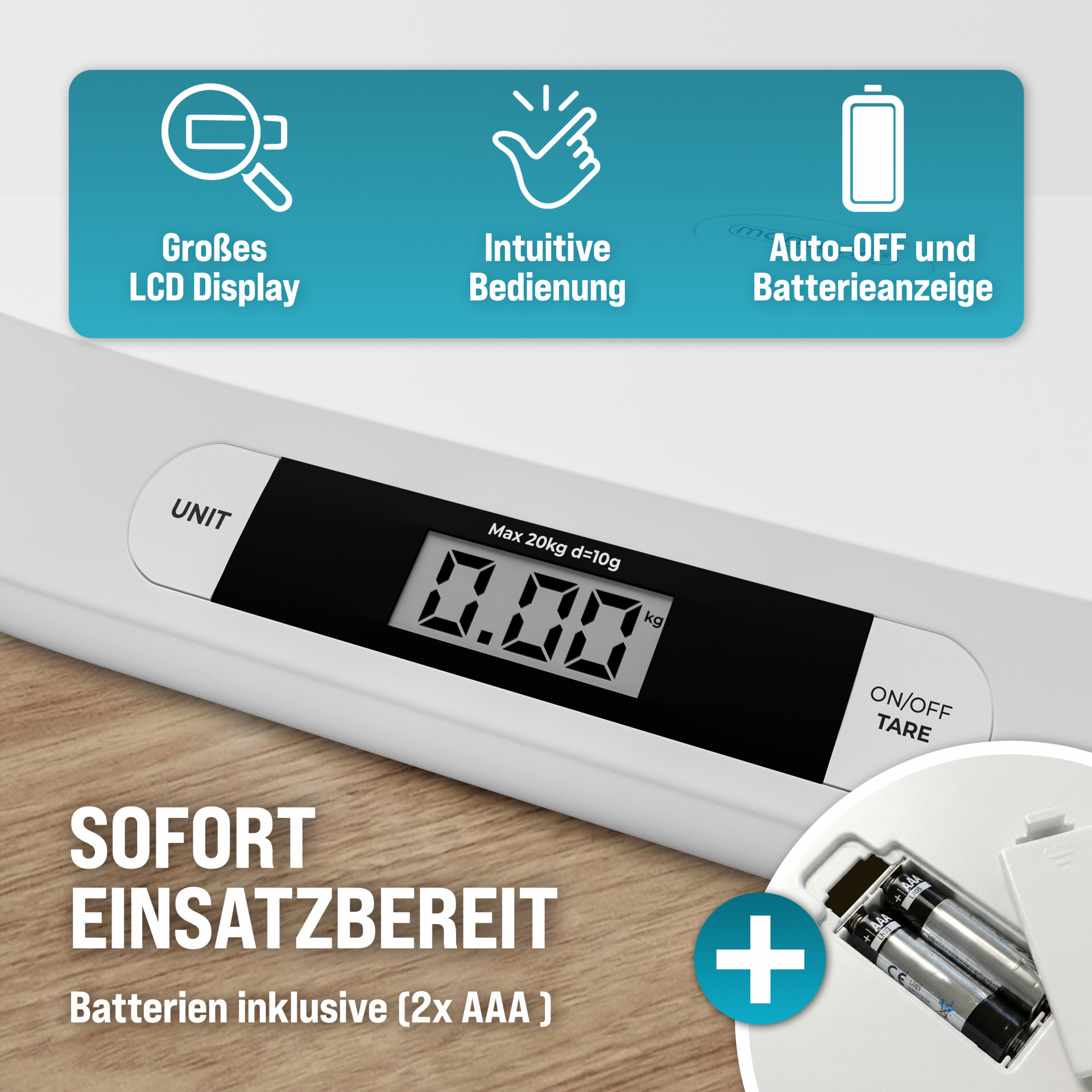 Babywaage bis 20 kg