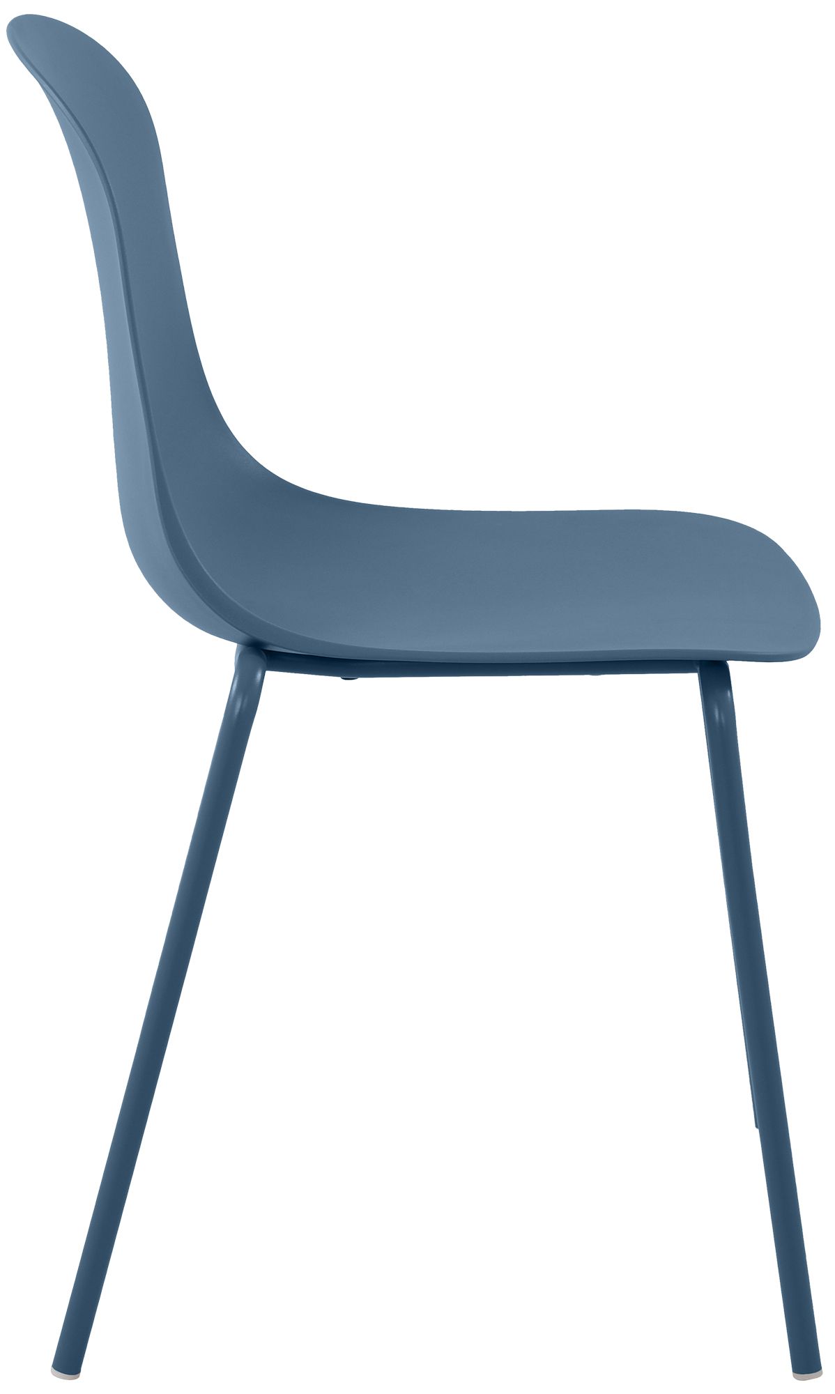 2er Set Stuhl Hardin, blau