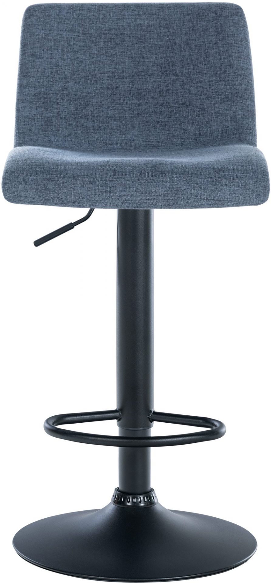 2er Set Barhocker Branford Stoff, blau