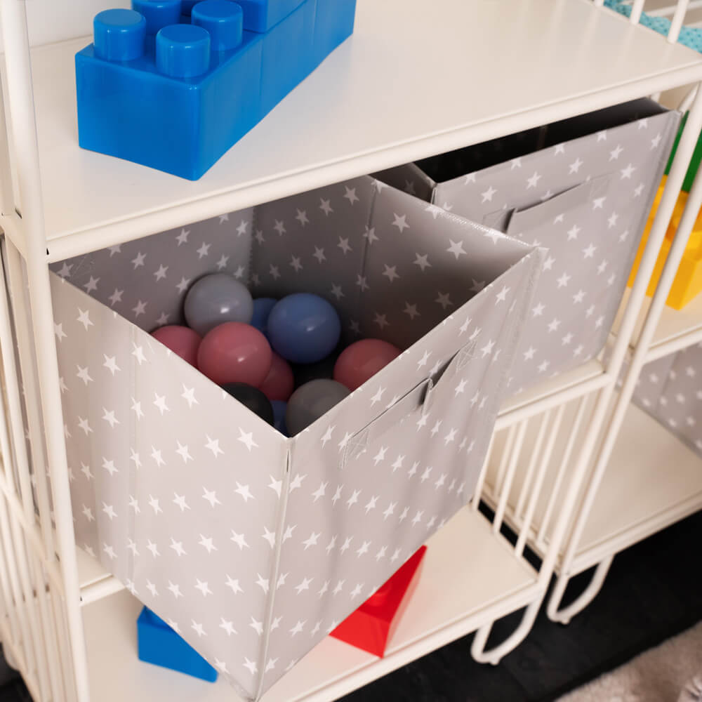 Kinderregal aus Metall magnetisch TODO M – Weiß