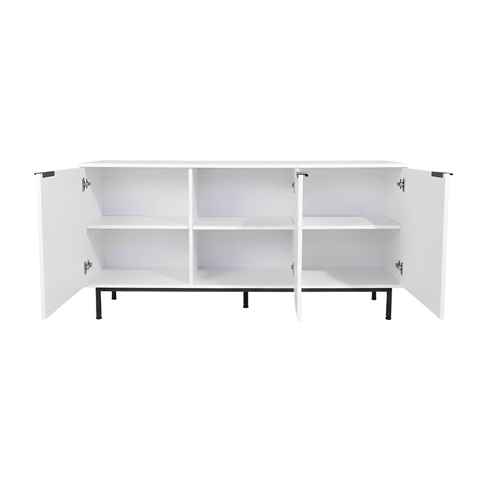 Sideboard NYLA Weiß - 154 x 73 cm