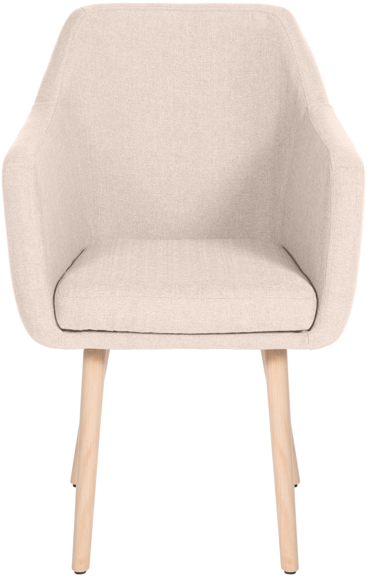 Besucherstuhl Utrecht Stoff natura, beige