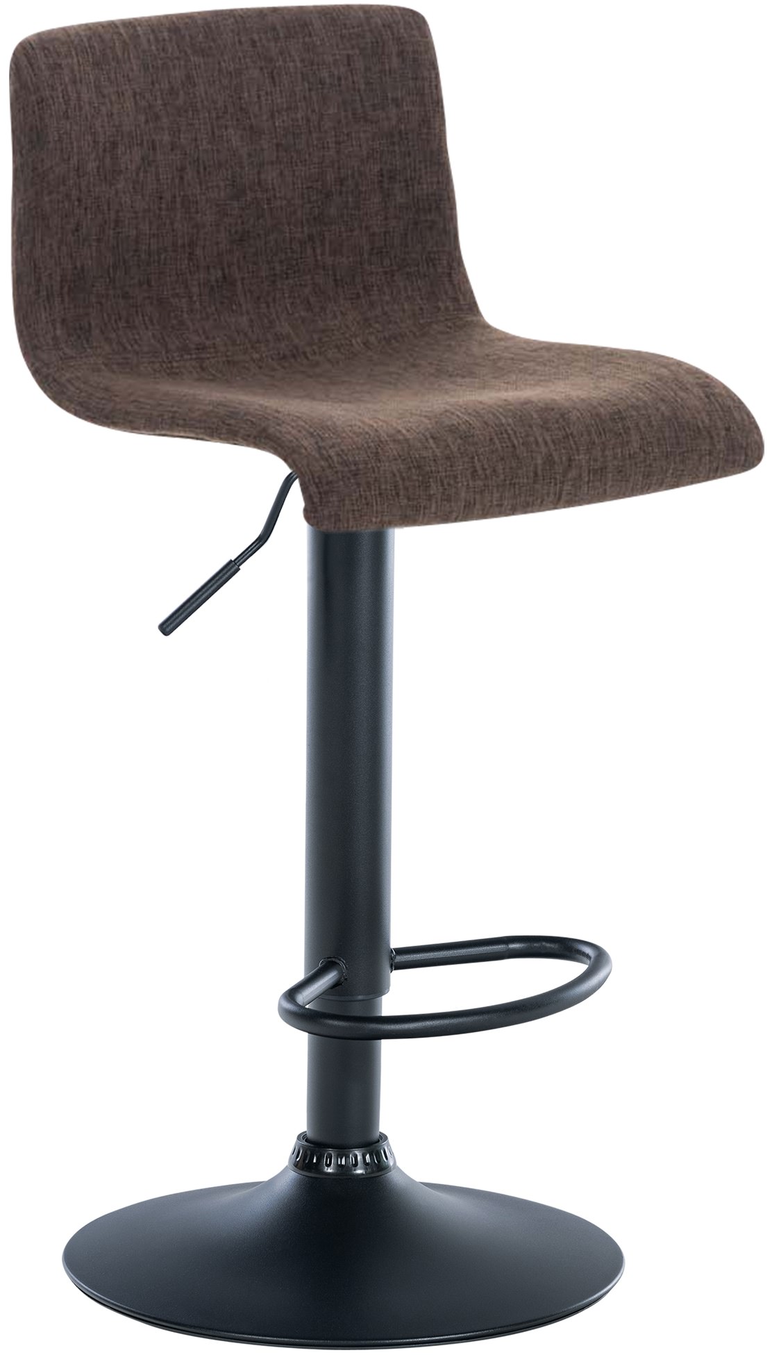 Barhocker Hoover Stoff B, braun