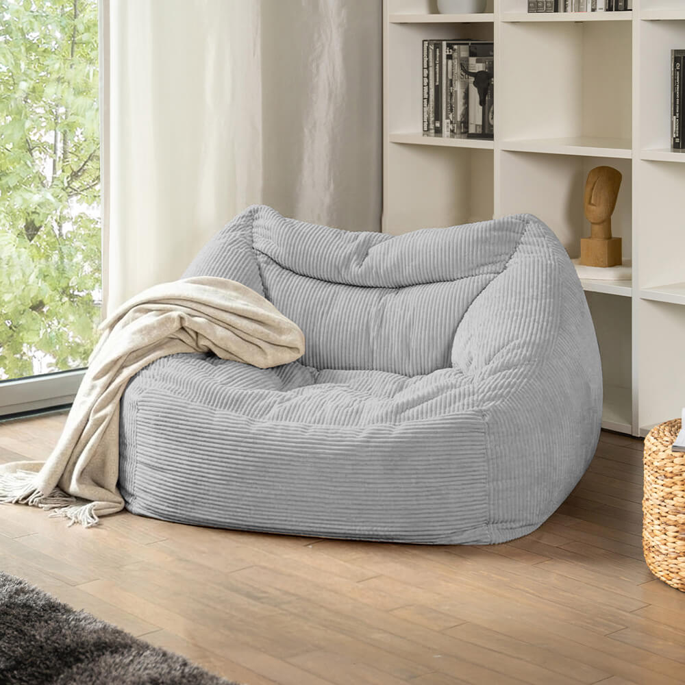 Sitzsack Sessel COZY - Hellgrau