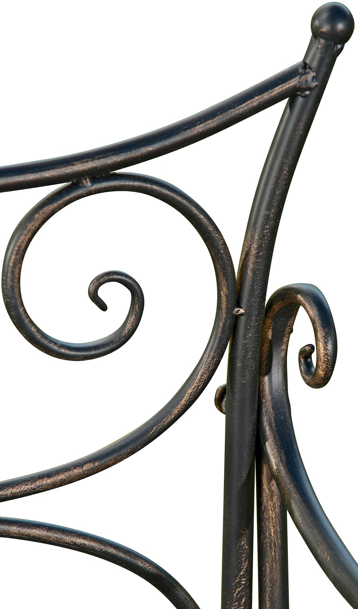 Gartenbank Tara, bronze