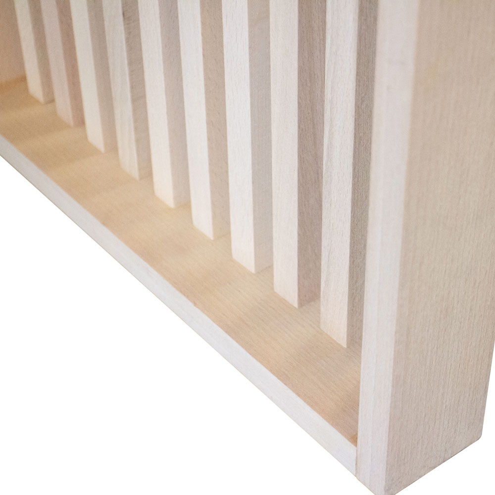 Sitzbank aus Holz LORA Natur - 78 cm
