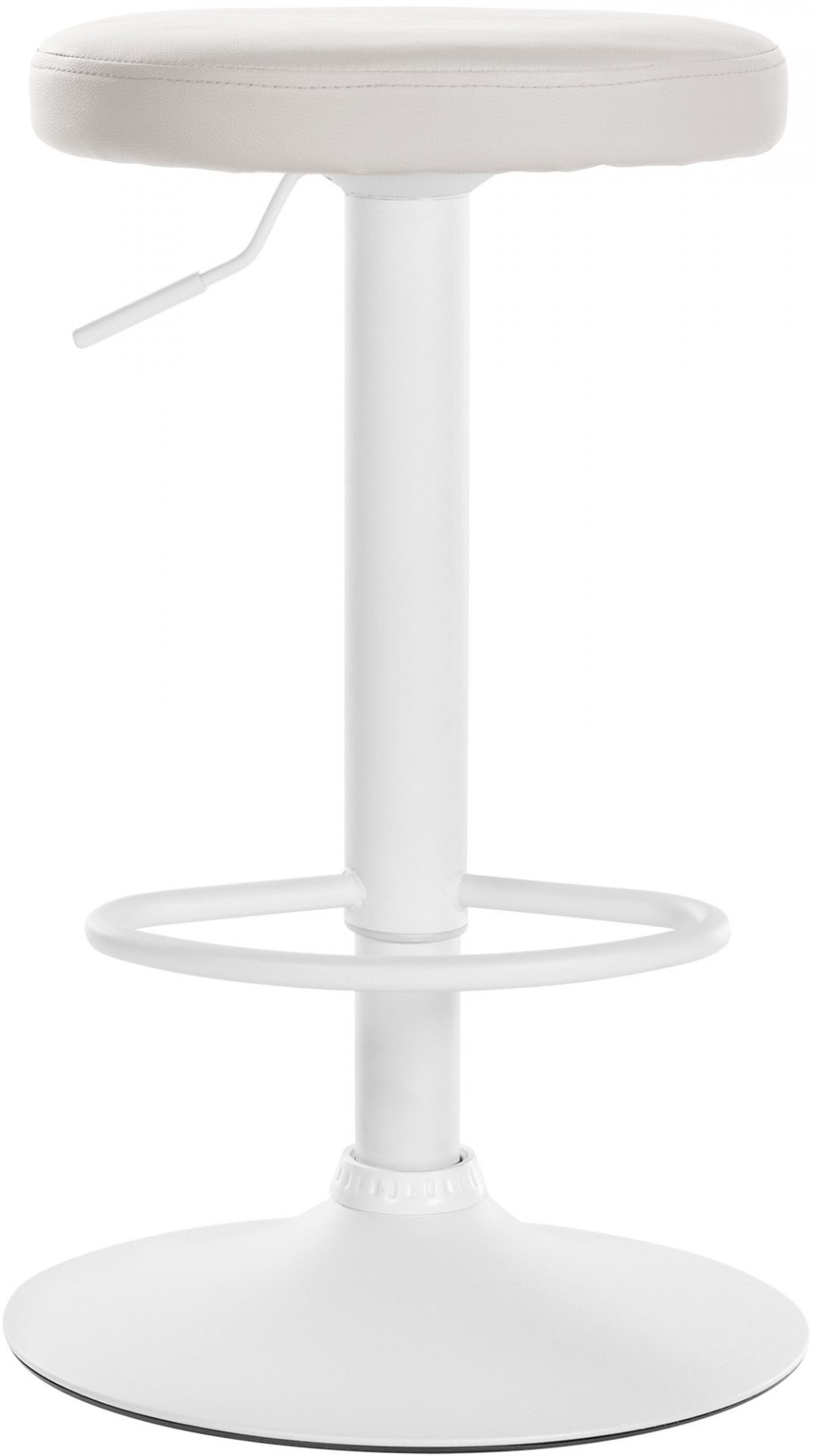 Barhocker Ponte Kunstleder weiß, weiß