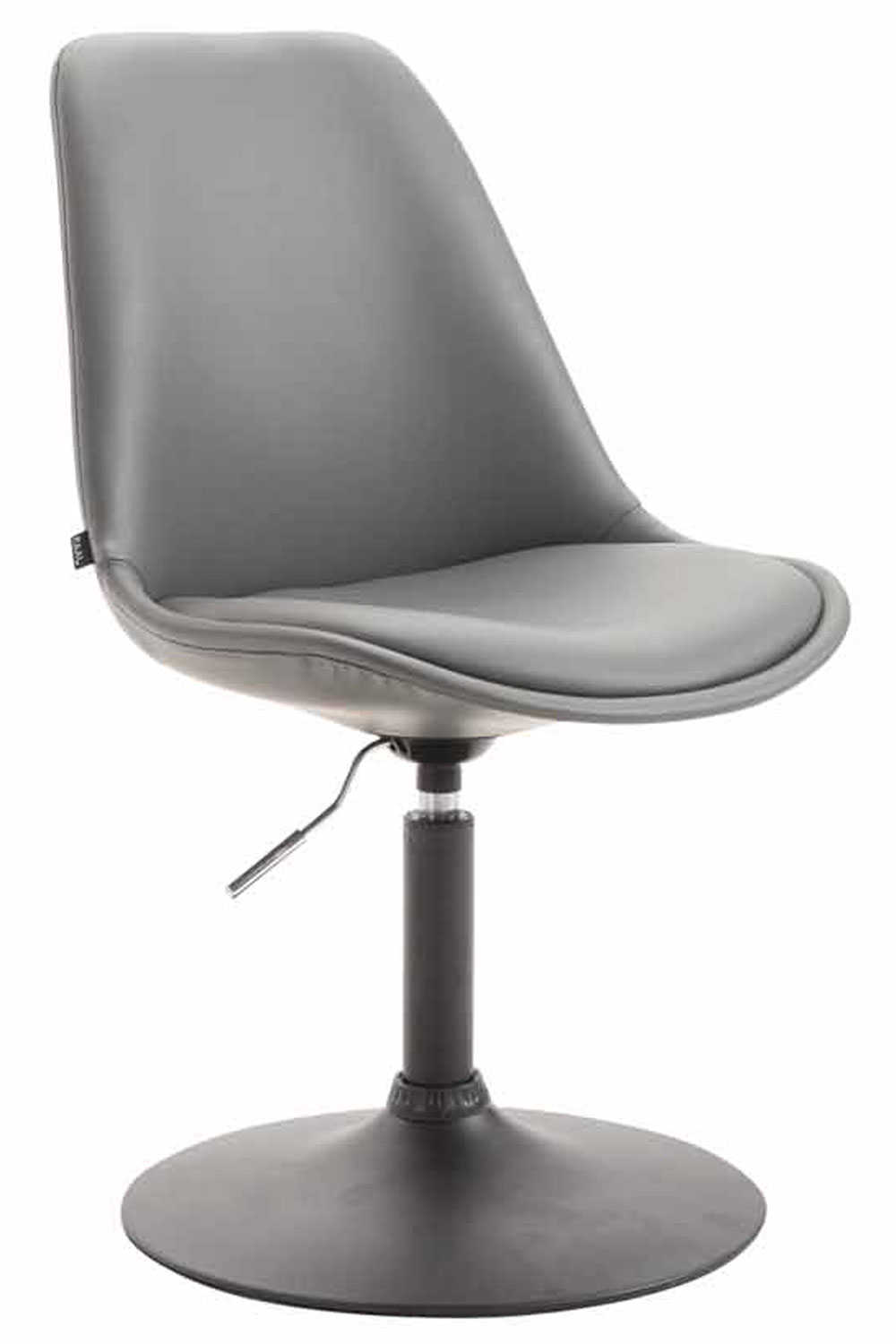 Stuhl Maverick B Kunstleder, grau