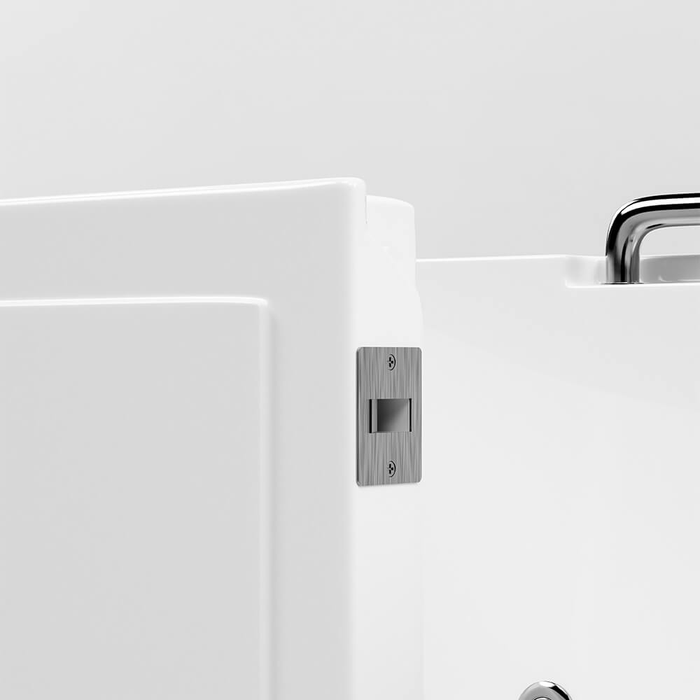 Seniorenbadewanne liegend mit Whirlpoolfunktion VITAL M - 153 x 76 cm Rechts