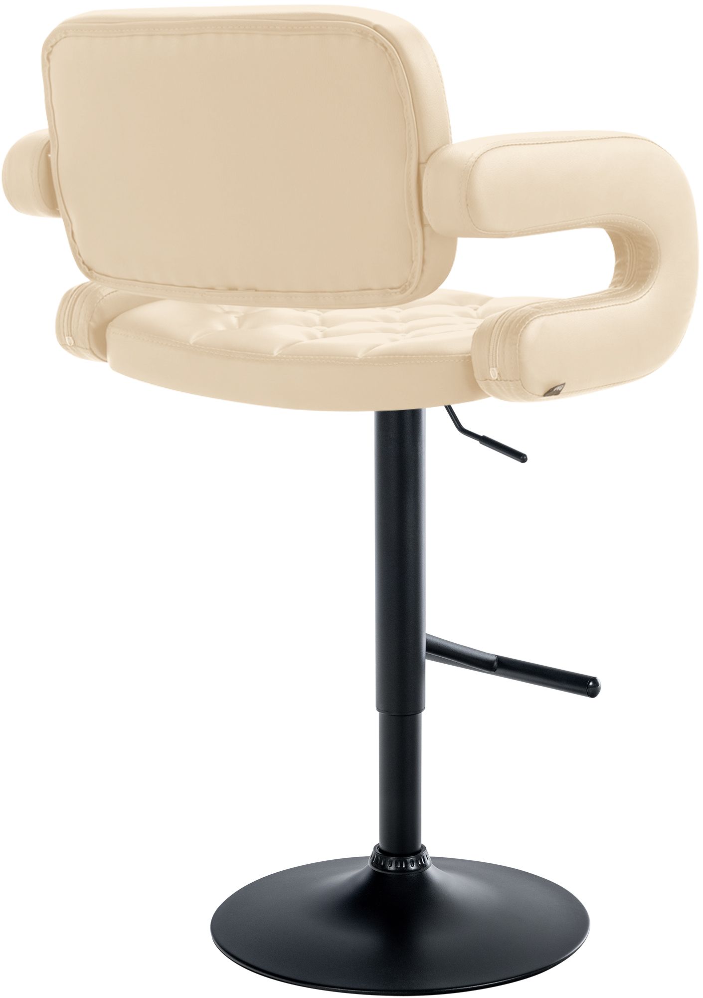 Barhocker Dublin schwarz, creme