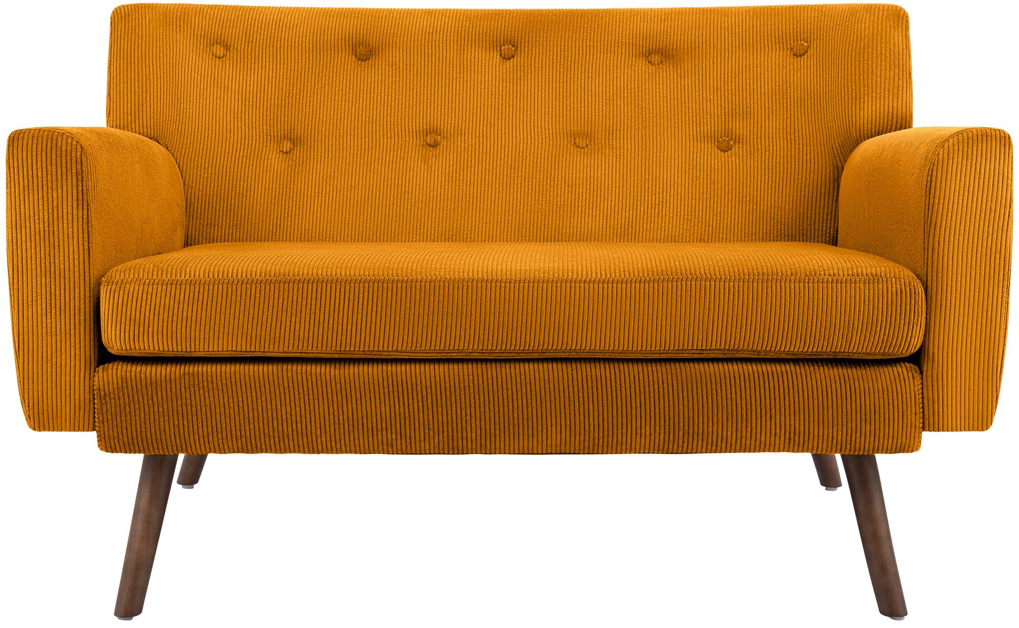 Sofa Kioni Cord, orange