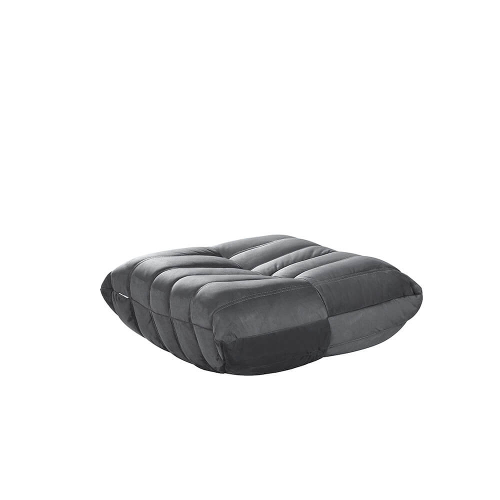 Relaxsessel mit Hocker CHILL - Anthrazit