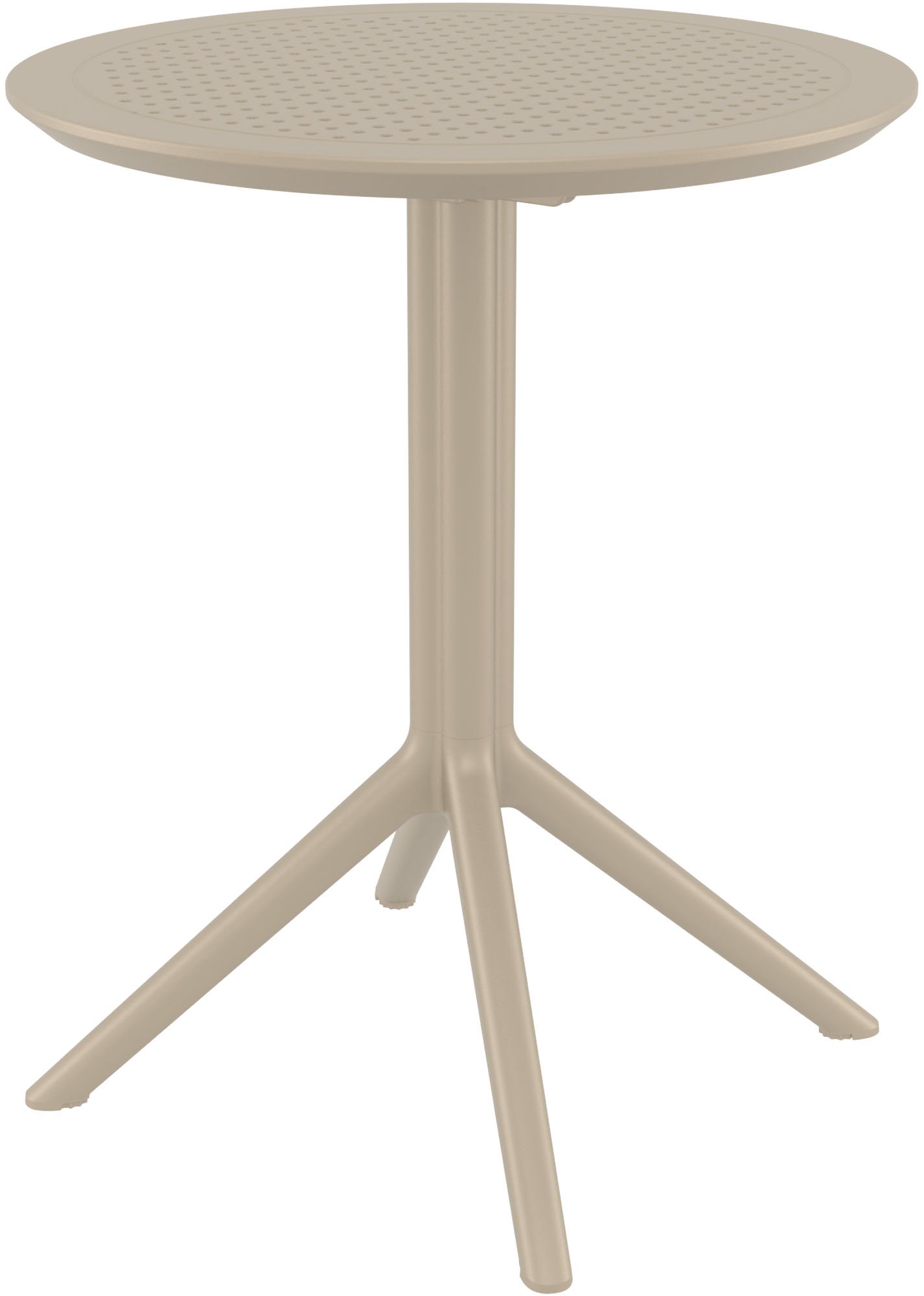 Klapptisch Sky rund, taupe